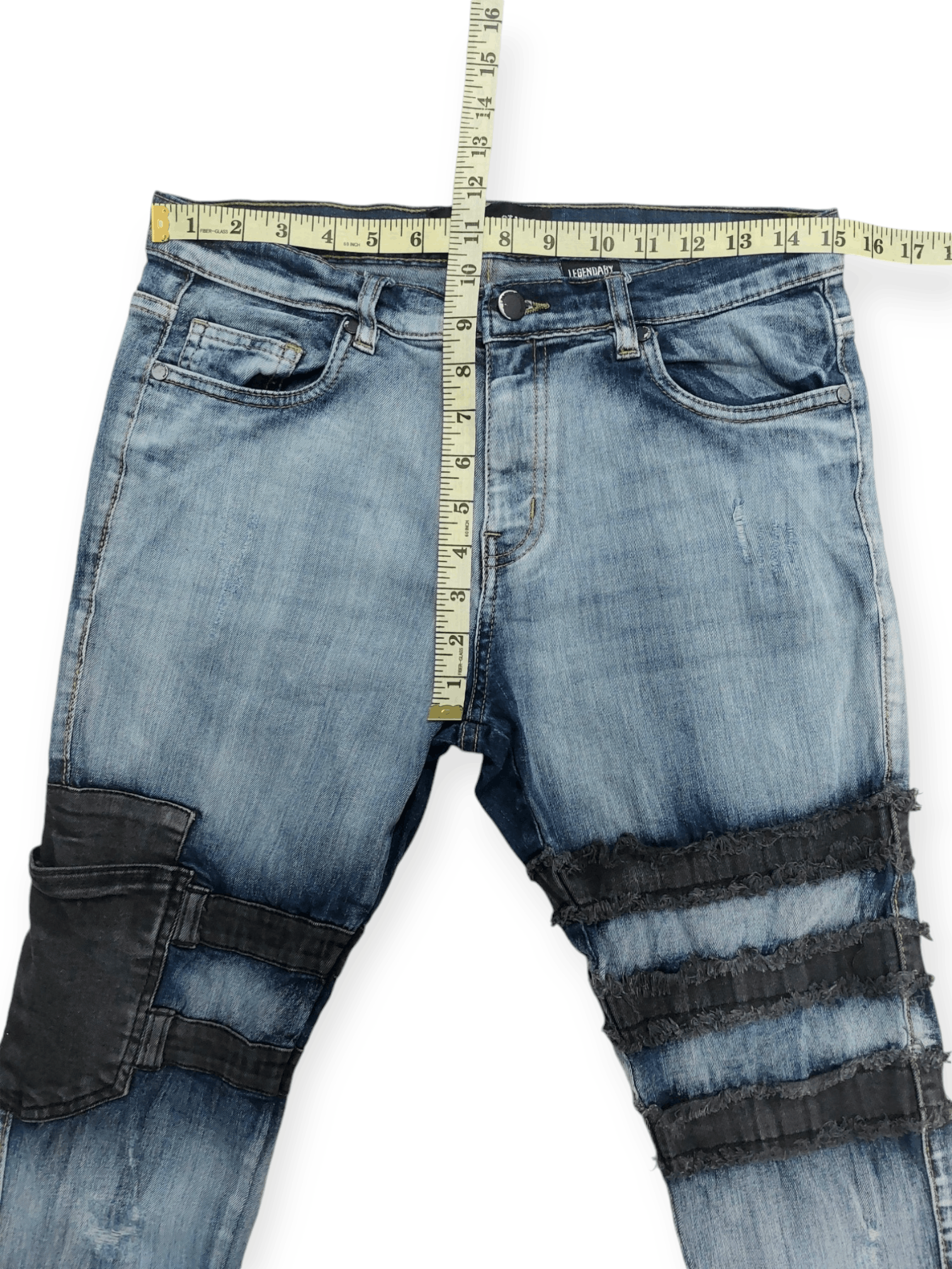 Other Legendary Status Hagi Strip Jeans Size US 30 / EU 46 - 19 Thumbnail
