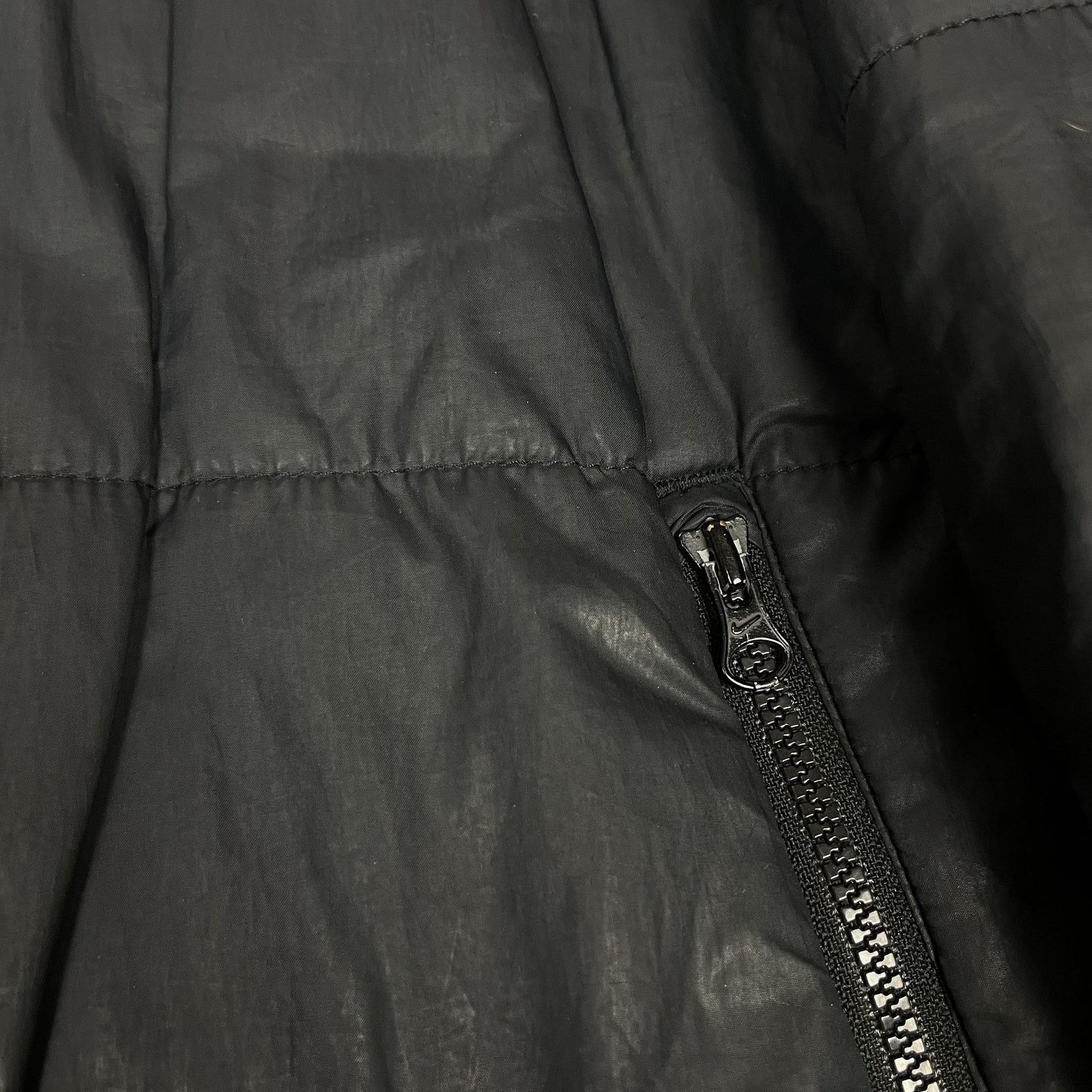 Nike Nike Women's Black Long Sleeve Full Zip Puffer Jacket Large Size L / US 10 / IT 46 - 9 Thumbnail
