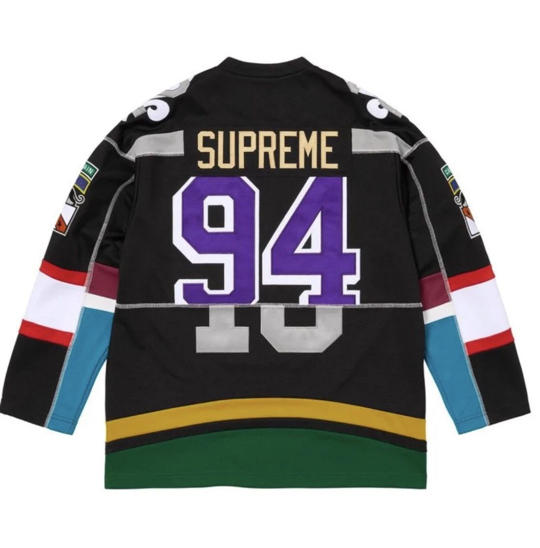 Supreme Supreme Paneled Hockey Jersey Size US M / EU 48-50 / 2 - 2 Thumbnail