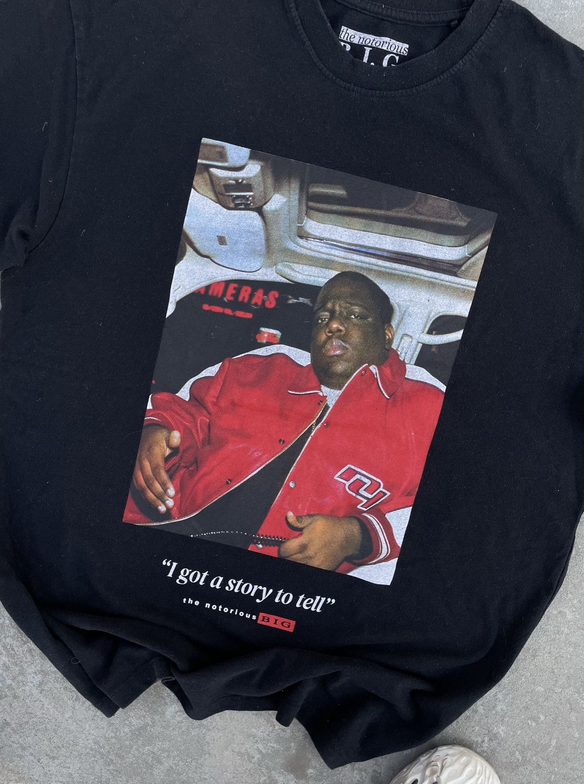 Band Tees Vintage 90s The Notorius B.I.G Rap Y2k Hip Hop NY T-Shirt Size US L / EU 52-54 / 3 - 6 Thumbnail