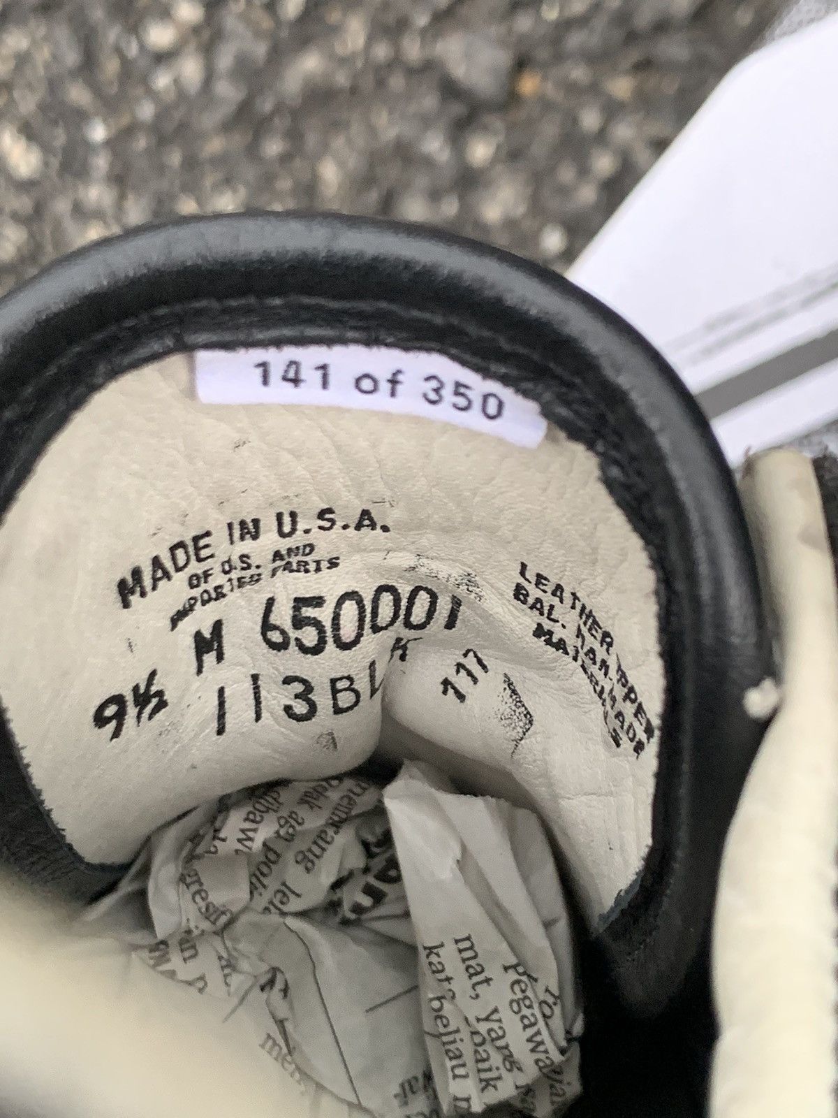 Vans × Vintage Vans made in usa New Old Stock Size US 9.5 / EU 42-43 - 7 Thumbnail