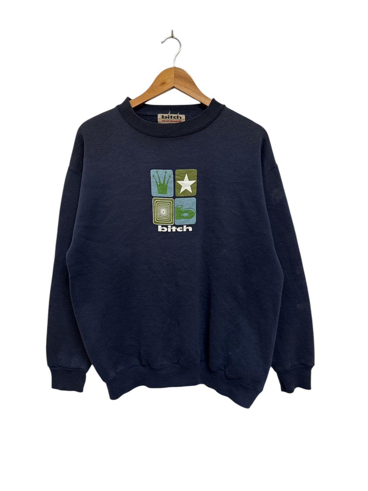 Vintage 90s Bitch Skateboards Sweatshirt