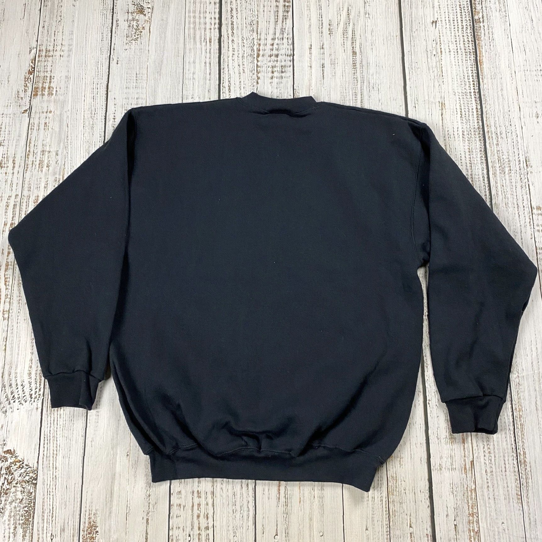 Vintage VINTAGE THUNDER SPORTSWEAR 90s BLACK FLEECE SWEATSHIRT RED DRAGON GRAPHIC ADULT LARGE Mens Size US L / EU 52-54 / 3 - 6 Thumbnail