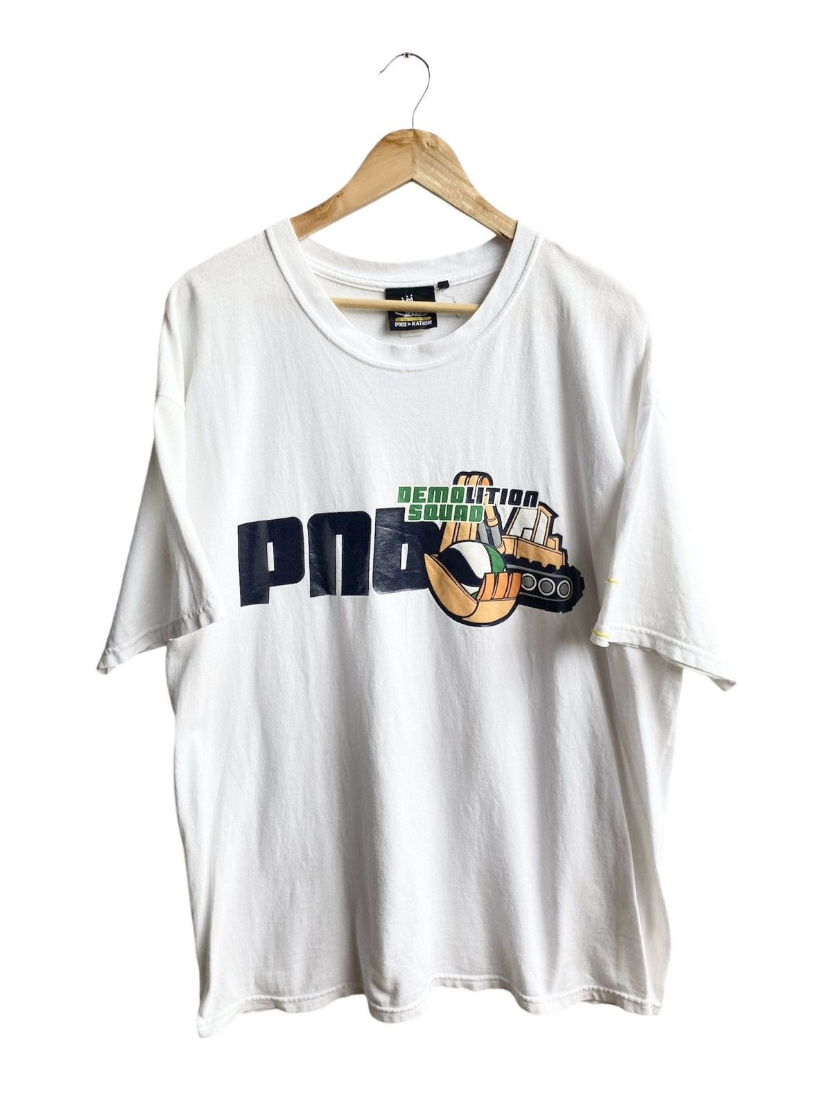 Rap Tees × Vintage Vintage PNB Demolition Squad tee Size US XL / EU 56 / 4 - 1 Thumbnail