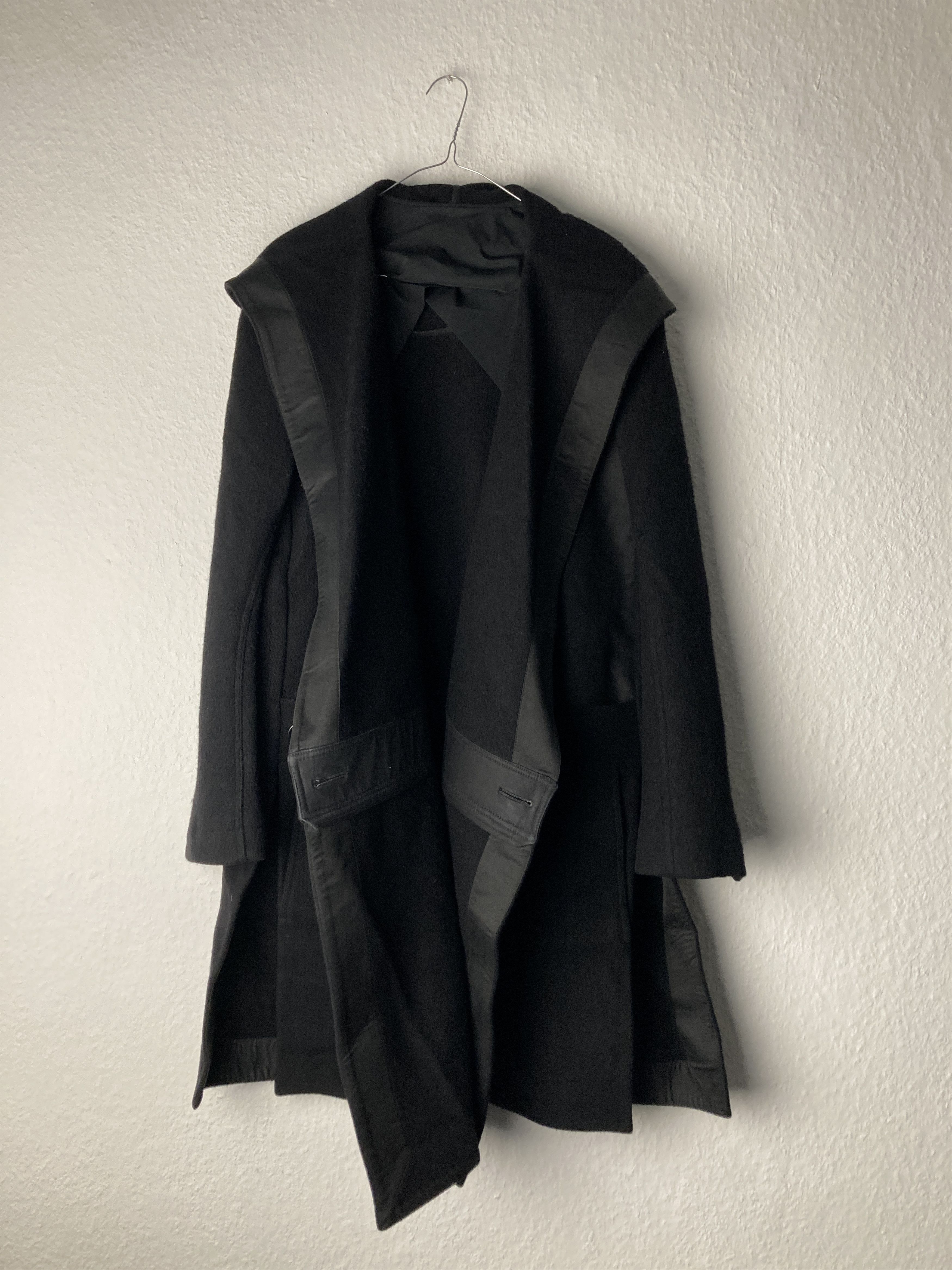Runway F/W 15 „SPHINX“ Hooded Wool Coat Rick Owens