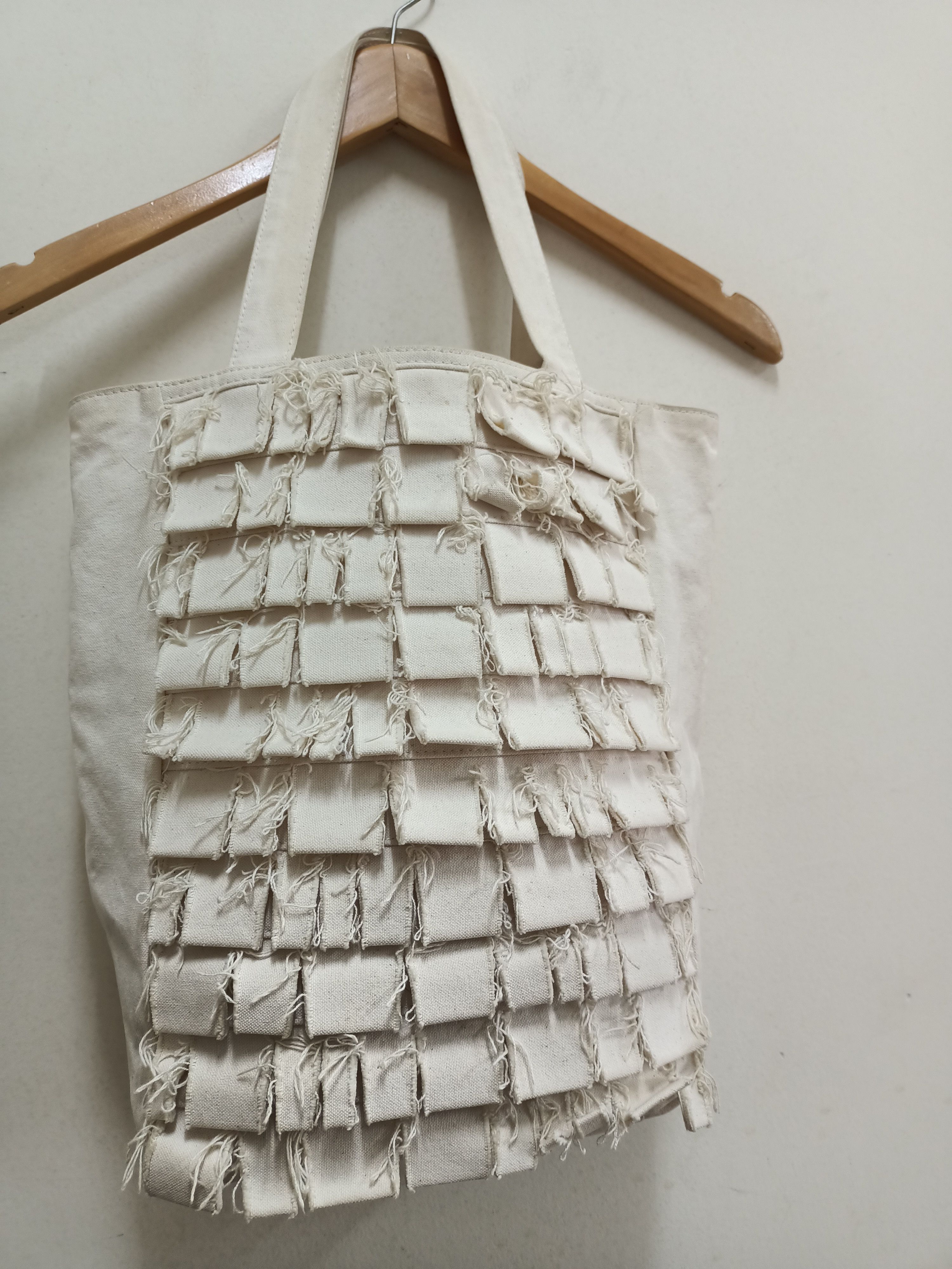 CABANE de ZUCCa Rare Cabane de Zucca hard canvas tote bag Size ONE SIZE - 4 Thumbnail