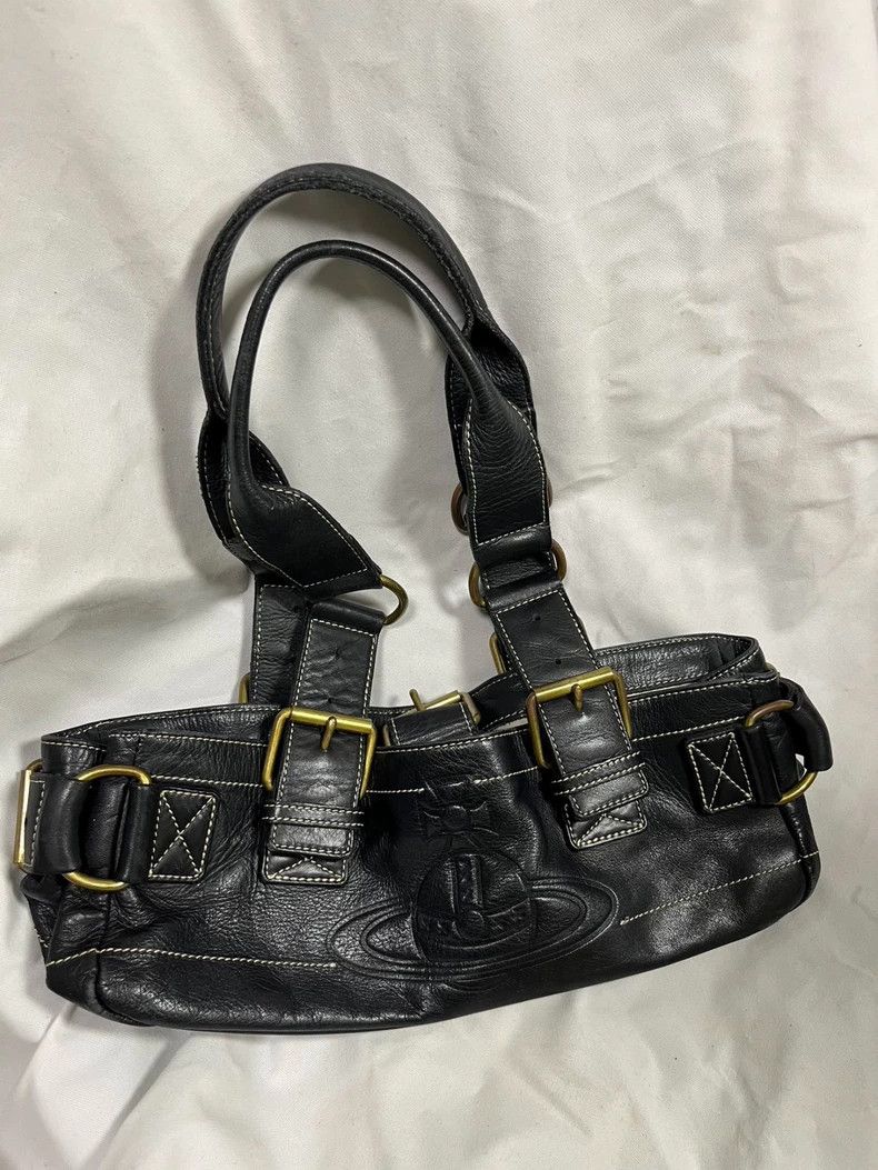 Vivienne Westwood Vivienne Westwood Baguette Motorcycle Tote Bag - dmc Size ONE SIZE - 1 Thumbnail