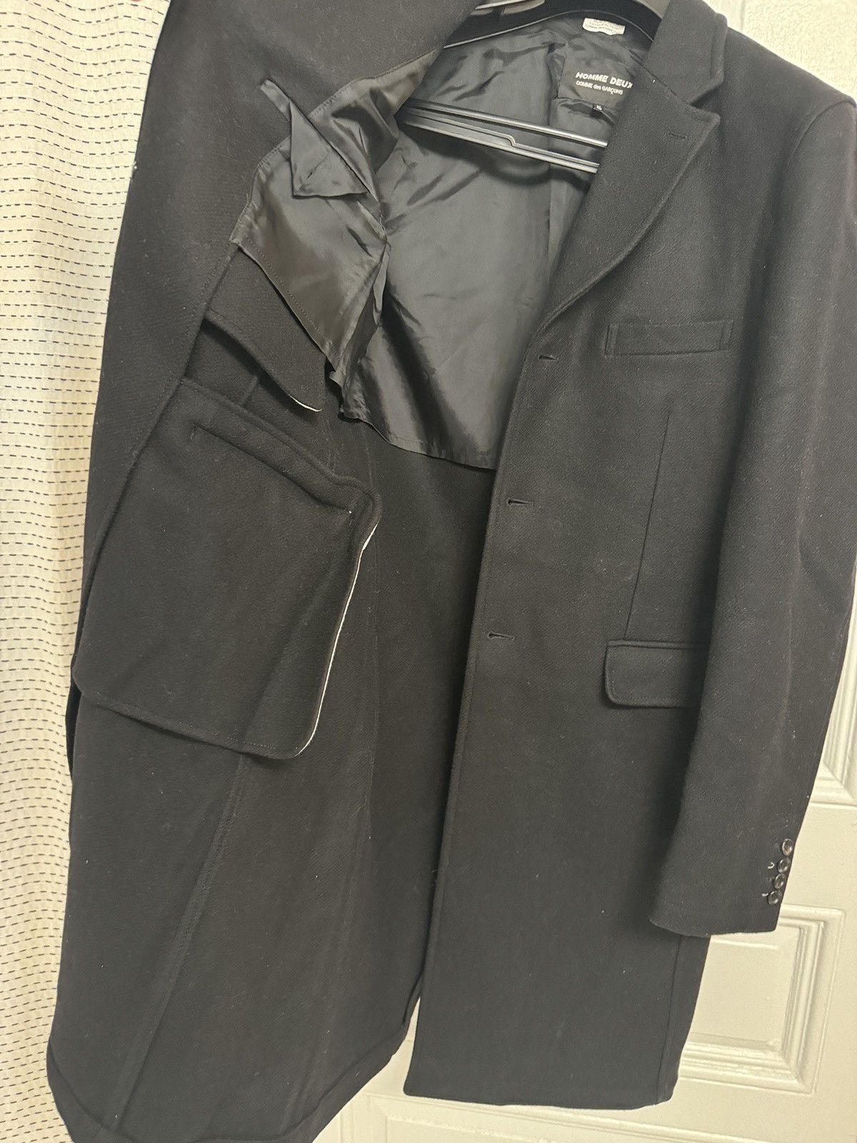 Comme des Garcons Homme Deux Comme des Garcons Homme Deux Coat Size XL Size US XL / EU 56 / 4 - 3 Thumbnail