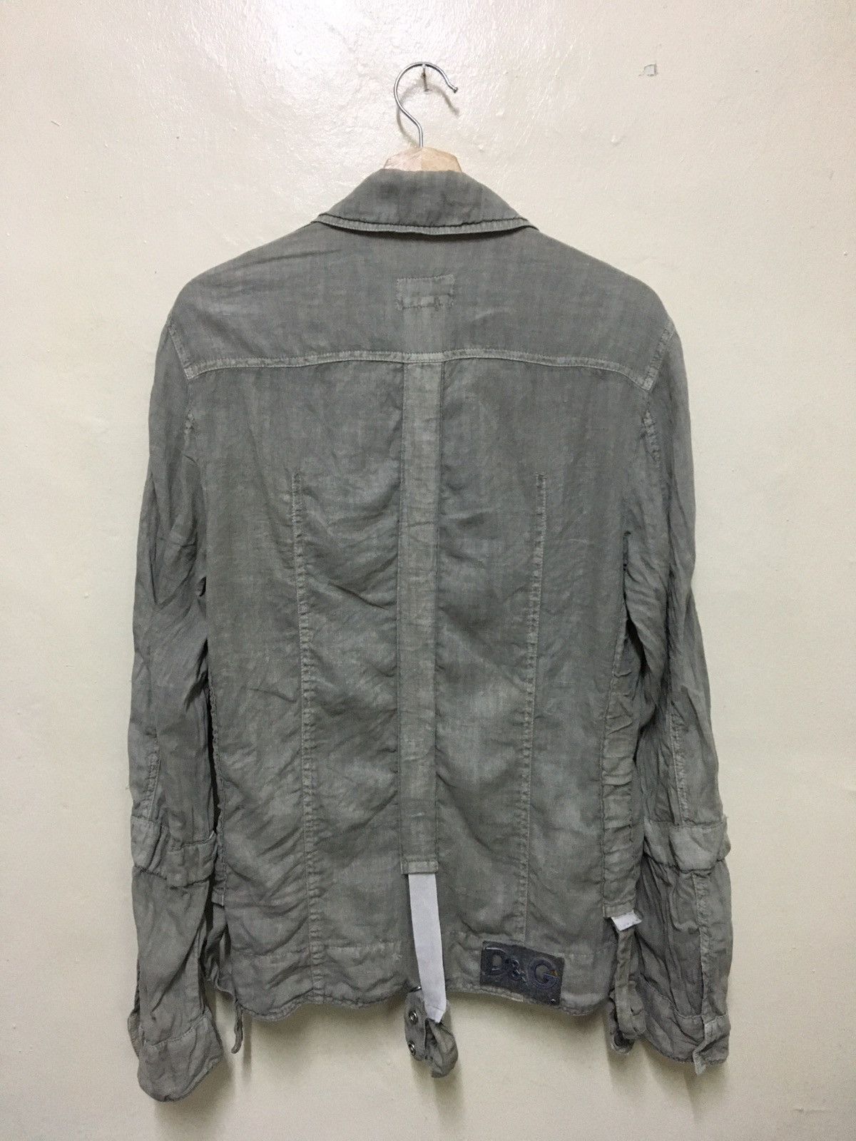 Dolce & Gabbana × Vintage Vintage Dolce & Gabbana Button Shirt MADE IN ITALY Size M / US 6-8 / IT 42-44 - 11 Thumbnail