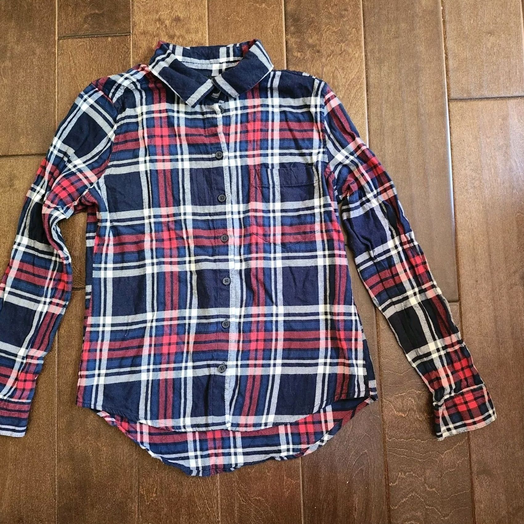 Joe Boxer Joe Boxer Men's Plaid Flannel Button Shirt - Size S - Multicolor, Long Sleeve, Casual, 90s Theme, Regular Fit, Machine Washable Size US S / EU 44-46 / 1 - 4 Thumbnail