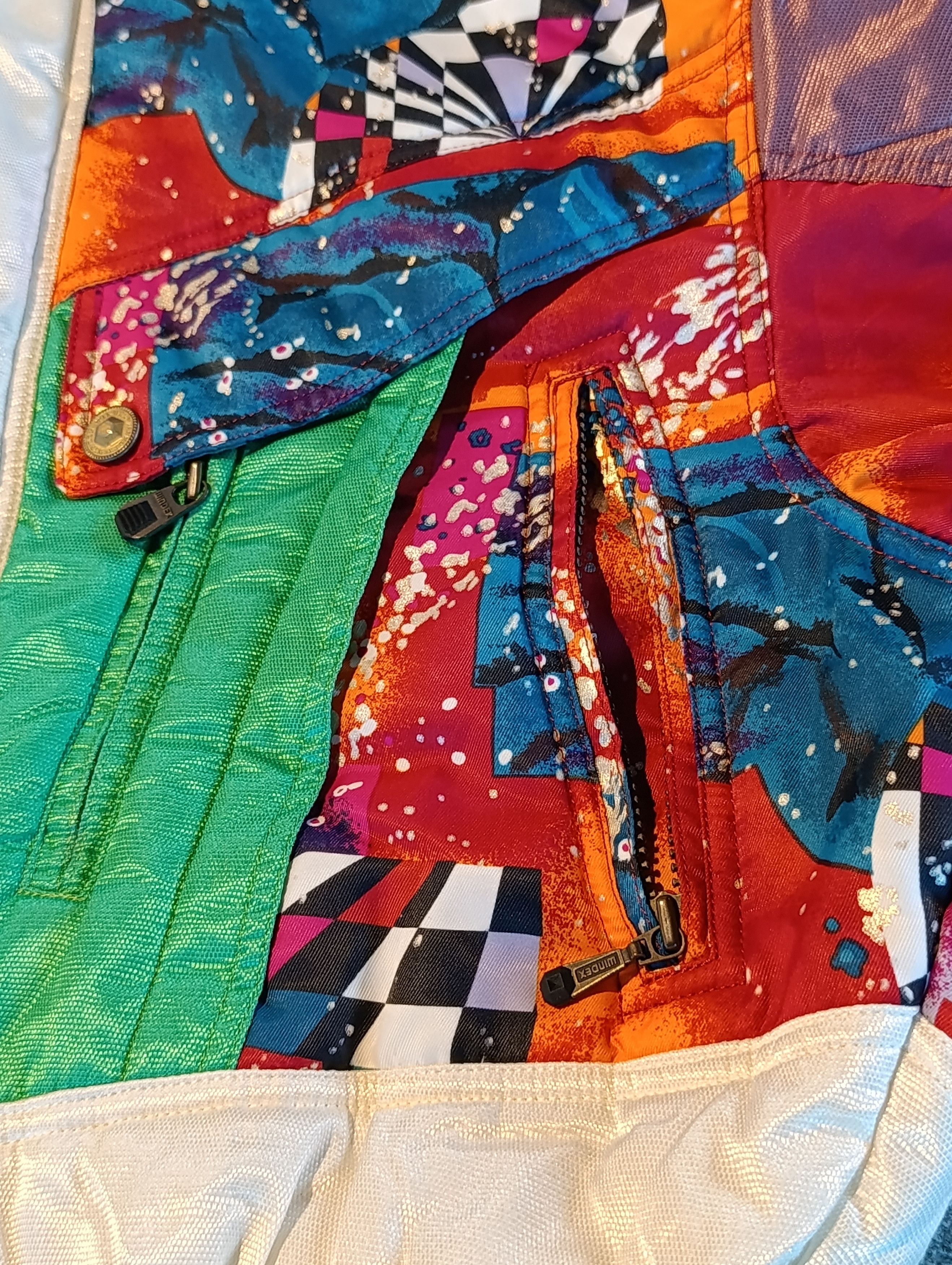 Other Windex Pro "Snow Racer" Archival Ski Jacket - Multicolor Size L / US 10 / IT 46 - 10 Thumbnail