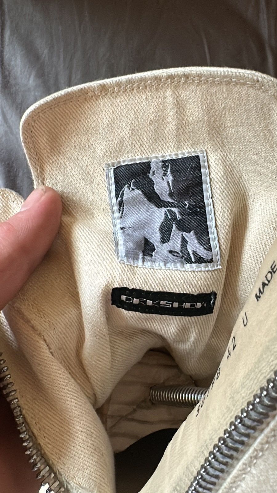 Rick Owens Drkshdw DrkShdw Natural Ramones Size US 9 / EU 42 - 4 Thumbnail