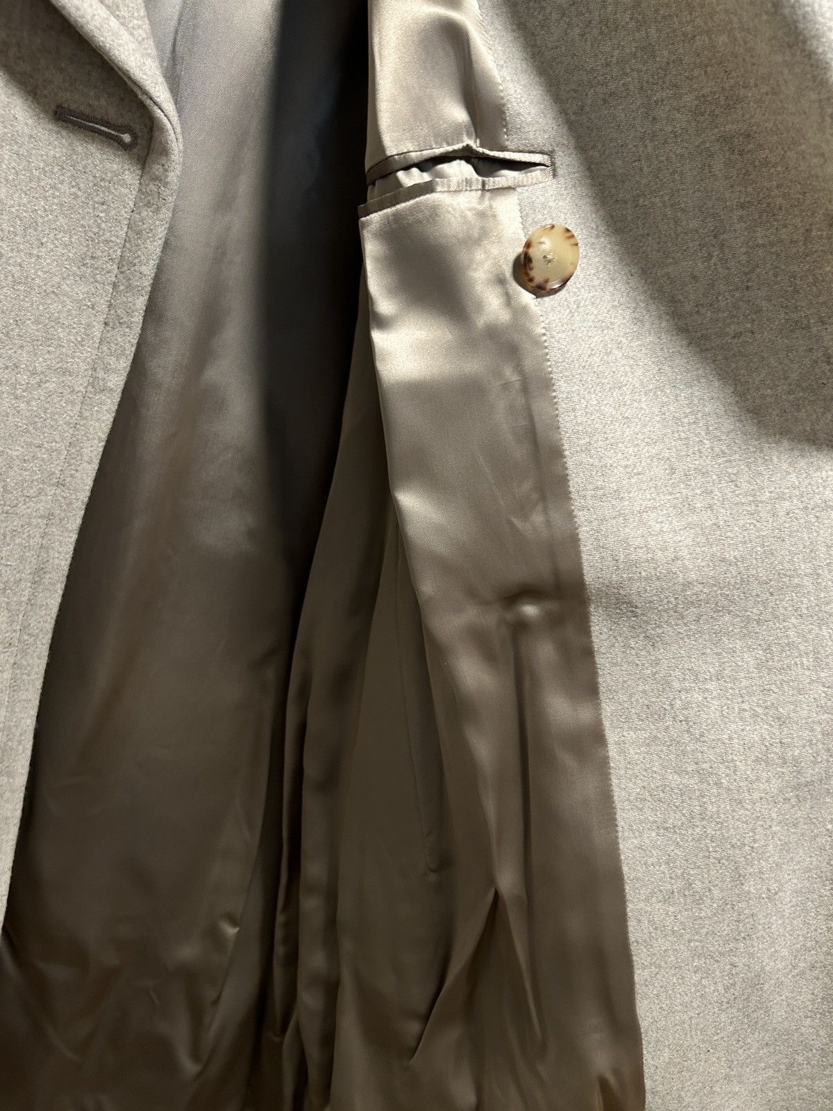 Auralee LIGHT MELTON DOUBLE-BREASTED COAT / TOP BEIGE size 3 Size US M / EU 48-50 / 2 - 3 Thumbnail