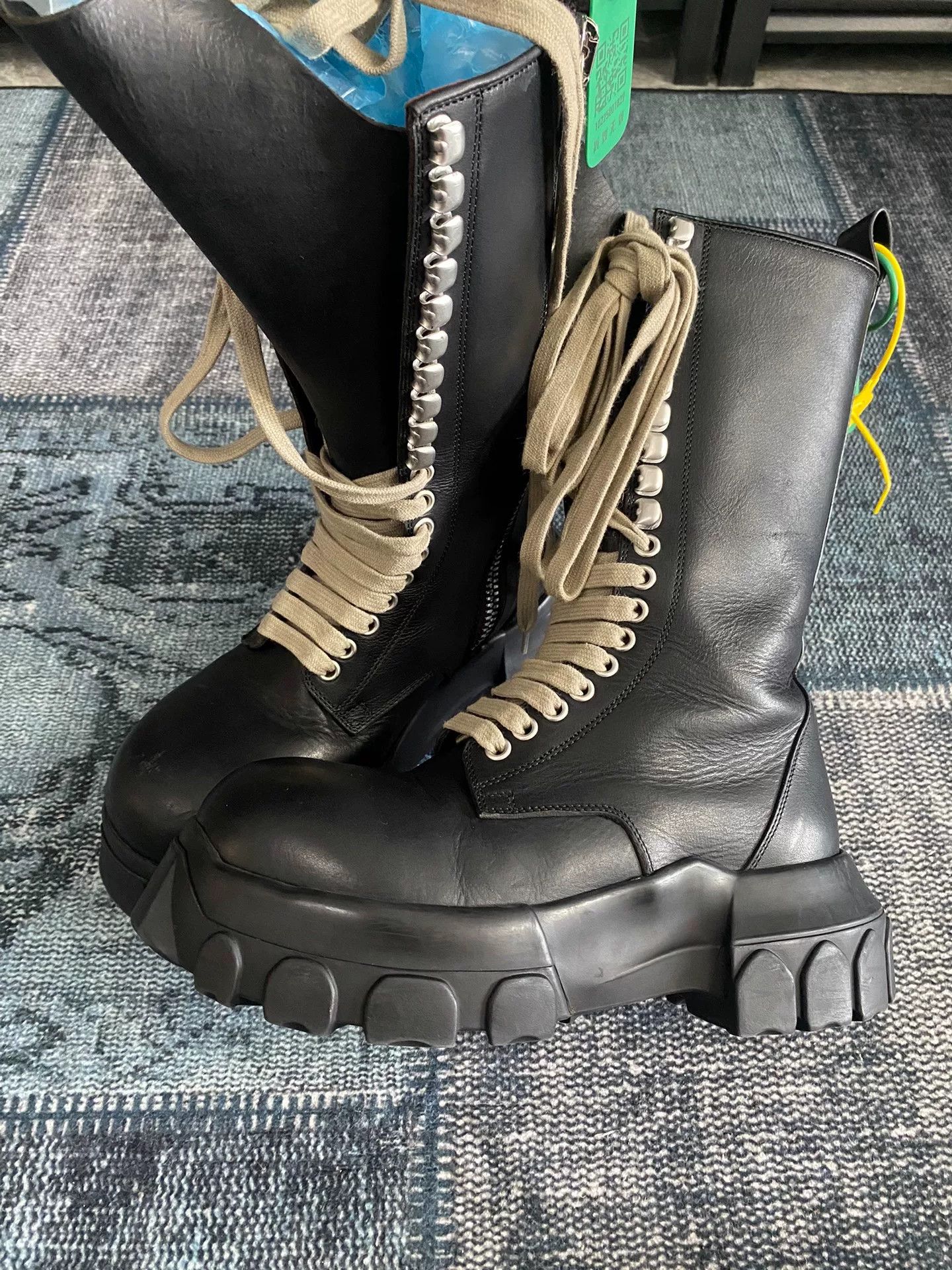Rick Owens Rick Owens Hitop Sneakers 35 Women Size US 5 / IT 35 - 1 Thumbnail