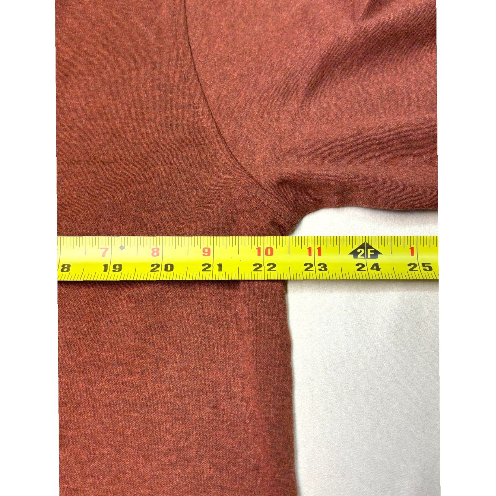 Vintage JOS A BANK Traveler's Collection Polo Shirt Long Sleeve Rust XL Men Casual Workwear Heathered 3-Button Collared Shirt Size US XL / EU 56 / 4 - 7 Thumbnail