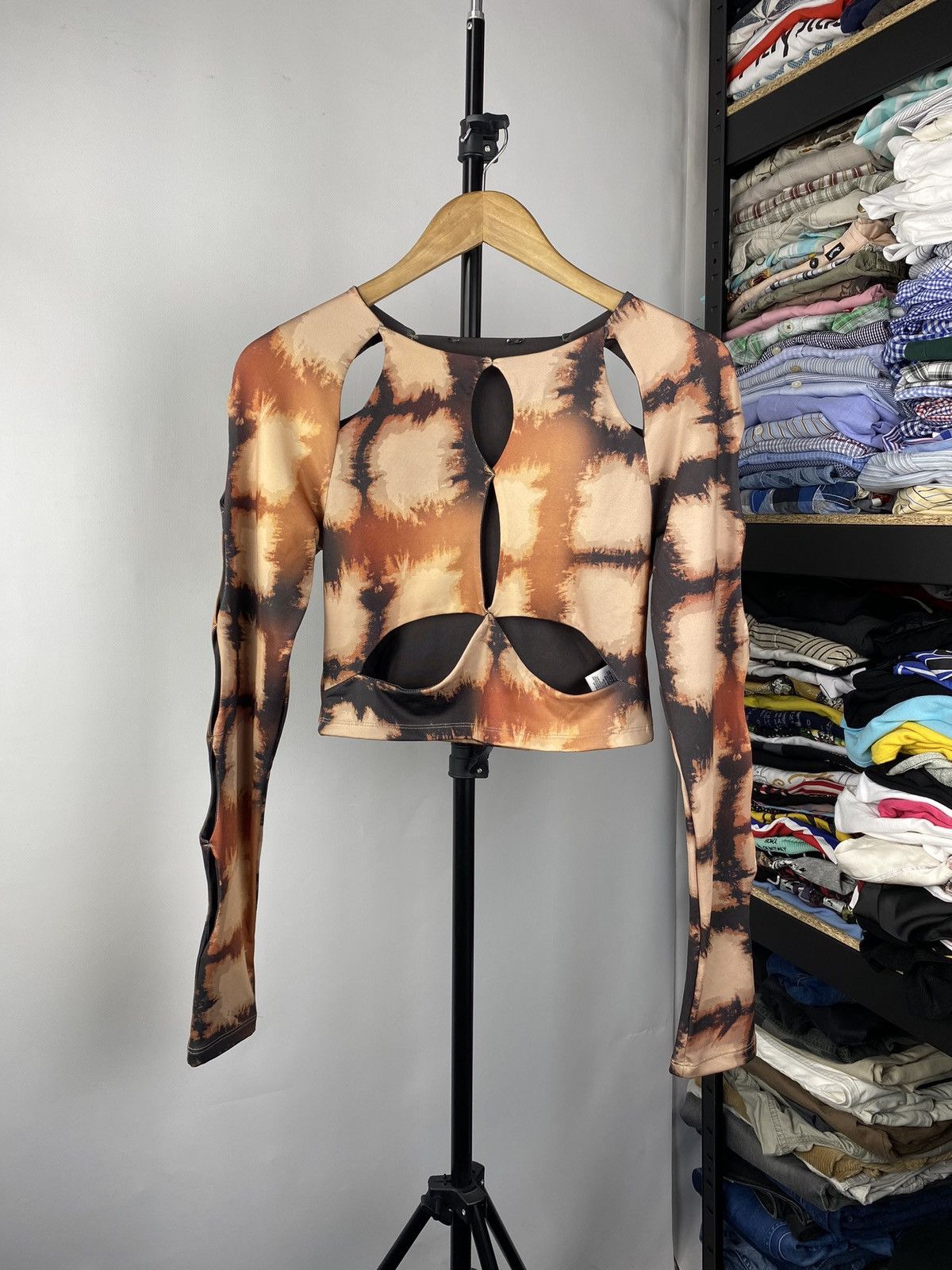 Jaded London × Japanese Brand 🔥Jaded London Tie Die Flame Medium Blouse Long Sleeve Size M / US 6-8 / IT 42-44 - 1 Thumbnail