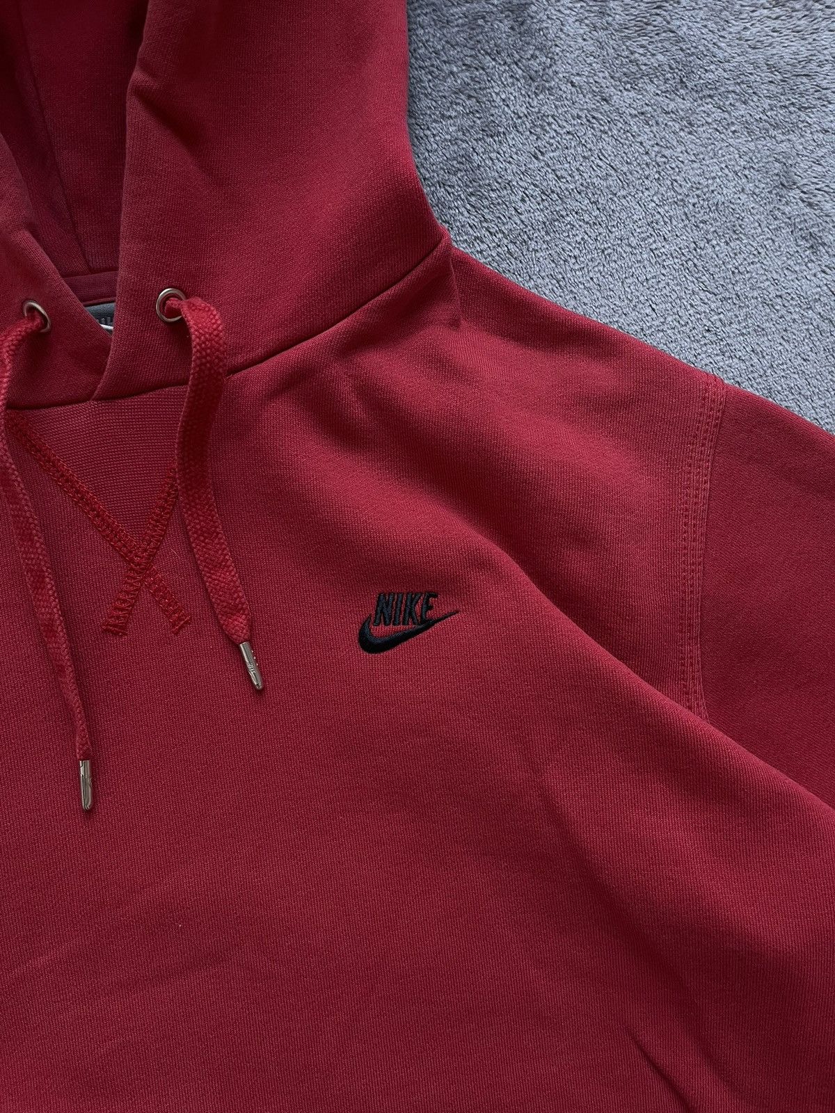 Nike 00s Nike Boxy Oversized Minimalistic Basic Hoodie Swoosh Size US M / EU 48-50 / 2 - 2 Thumbnail