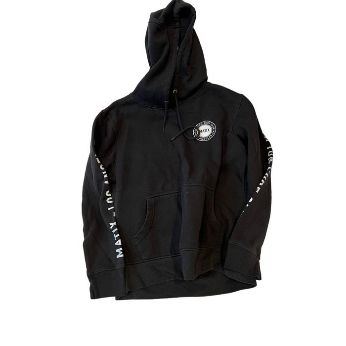 Matix Matix Compton Surf Club Los Angeles CA Black Hoodie Mens S | Grailed