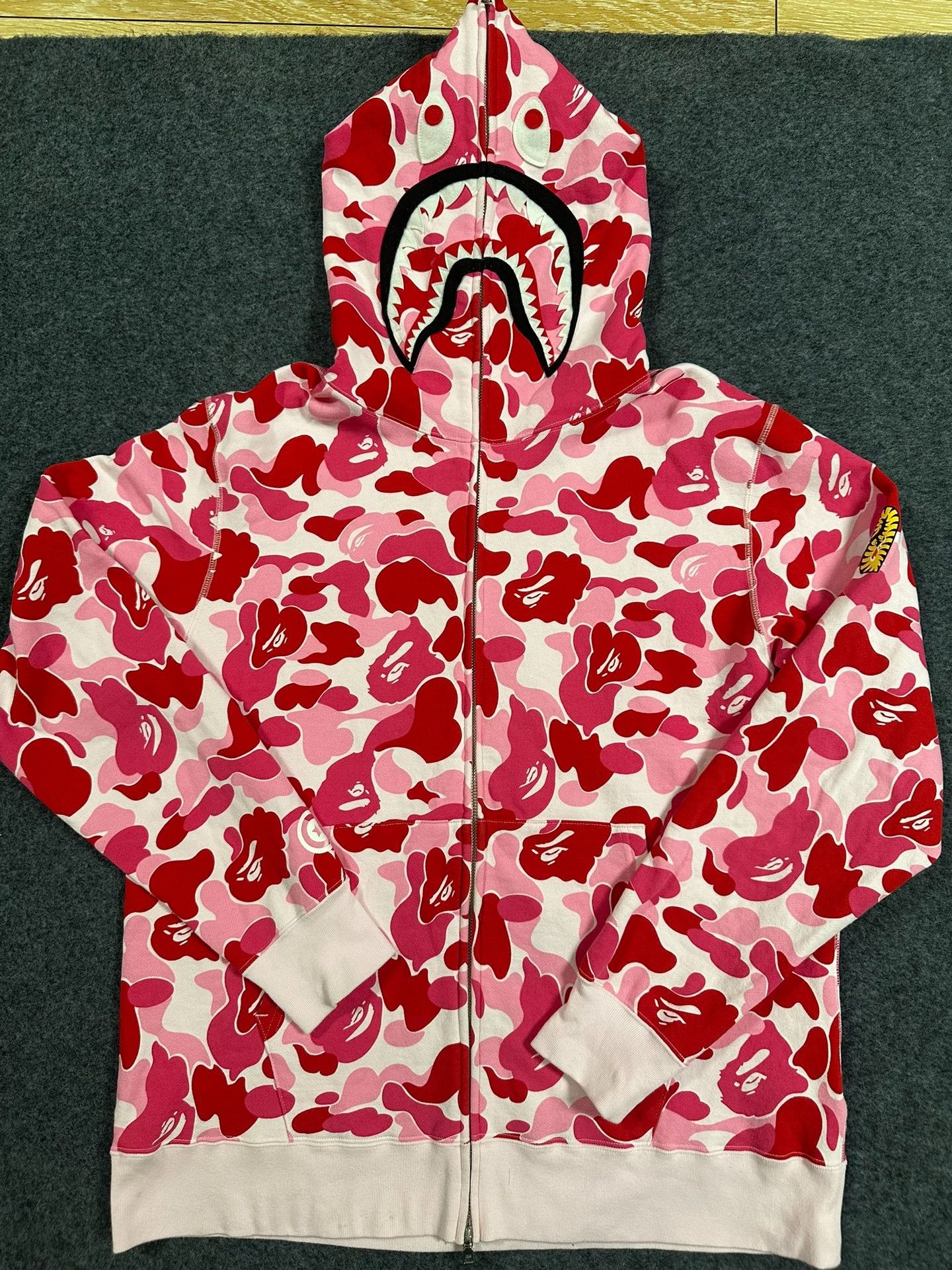 Bape Bape X Multi Shark Sweatshirt Pullover Size US XXL / EU 58 / 5 - 1 Thumbnail