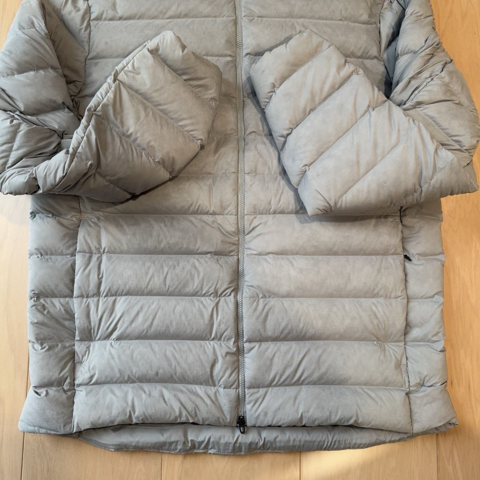 Lululemon Lululemon Navigation Stretch Down Jacket Large Gray Full Zip Size US L / EU 52-54 / 3 - 5 Thumbnail