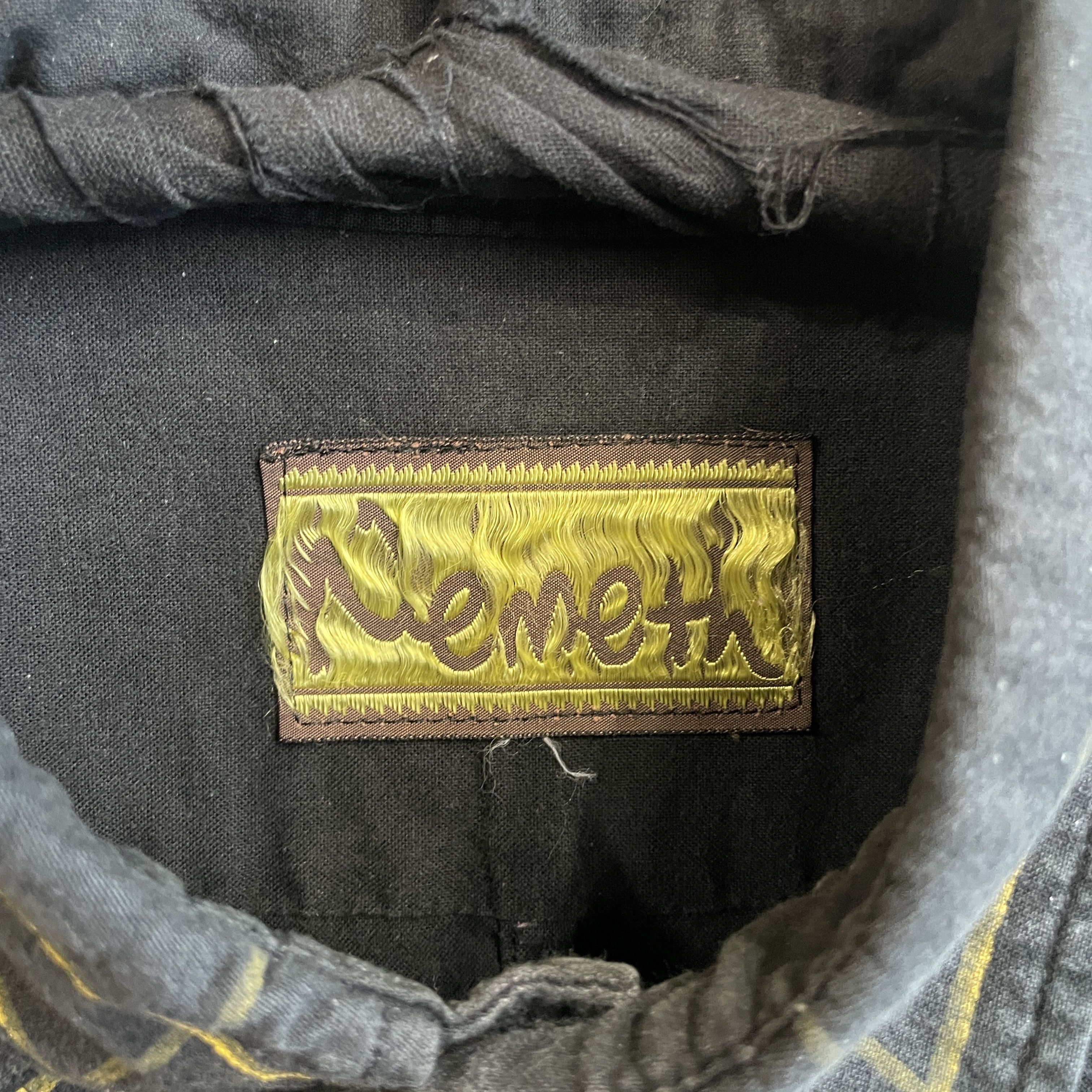 Christopher Nemeth NEMETH Hand-Drawn Stitch Line Printed Shirt Size US M / EU 48-50 / 2 - 4 Thumbnail