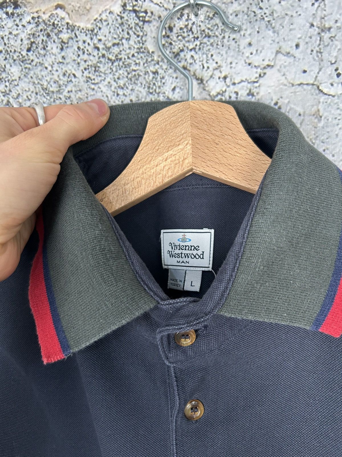 Vivienne Westwood Vivienne Westwood Avant Garde Designer Polo Tee Archive Size US L / EU 52-54 / 3 - 4 Thumbnail