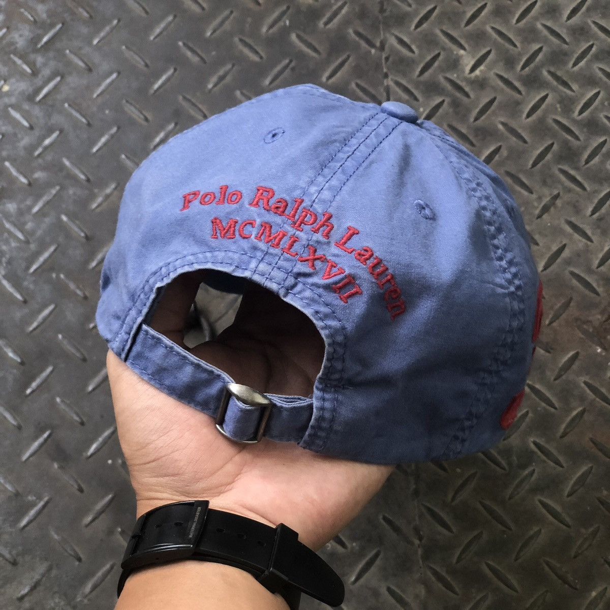 Polo Ralph Lauren Rare Vintage Polo Ralph Lauren MCMLXVII Big Logo Hat Size ONE SIZE - 5 Thumbnail