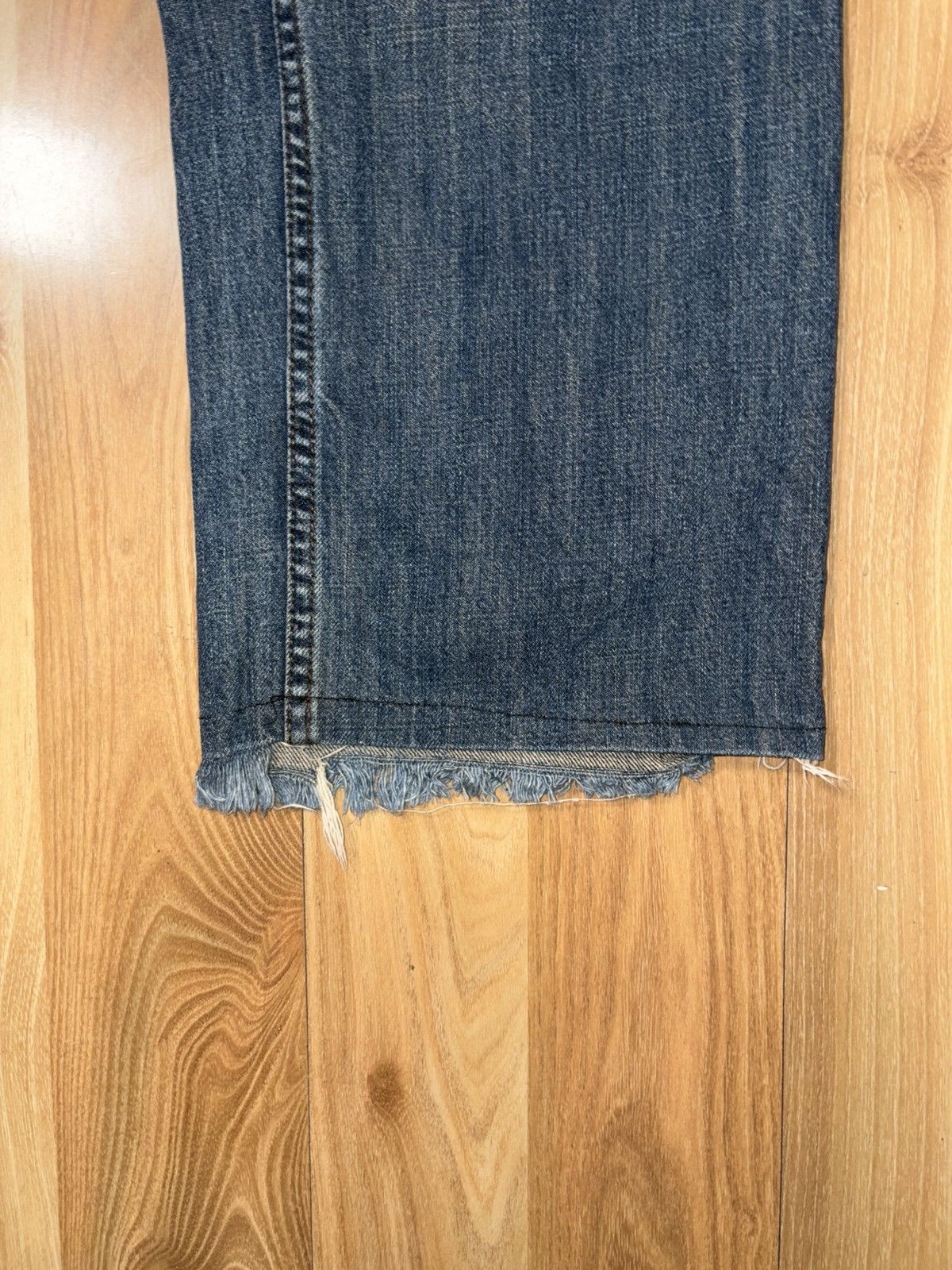 Vans Vintage 2009 Vans Skate Denim Baggy Jeans 36x34 Cyber Y2K Size US 36 / EU 52 - 7 Thumbnail