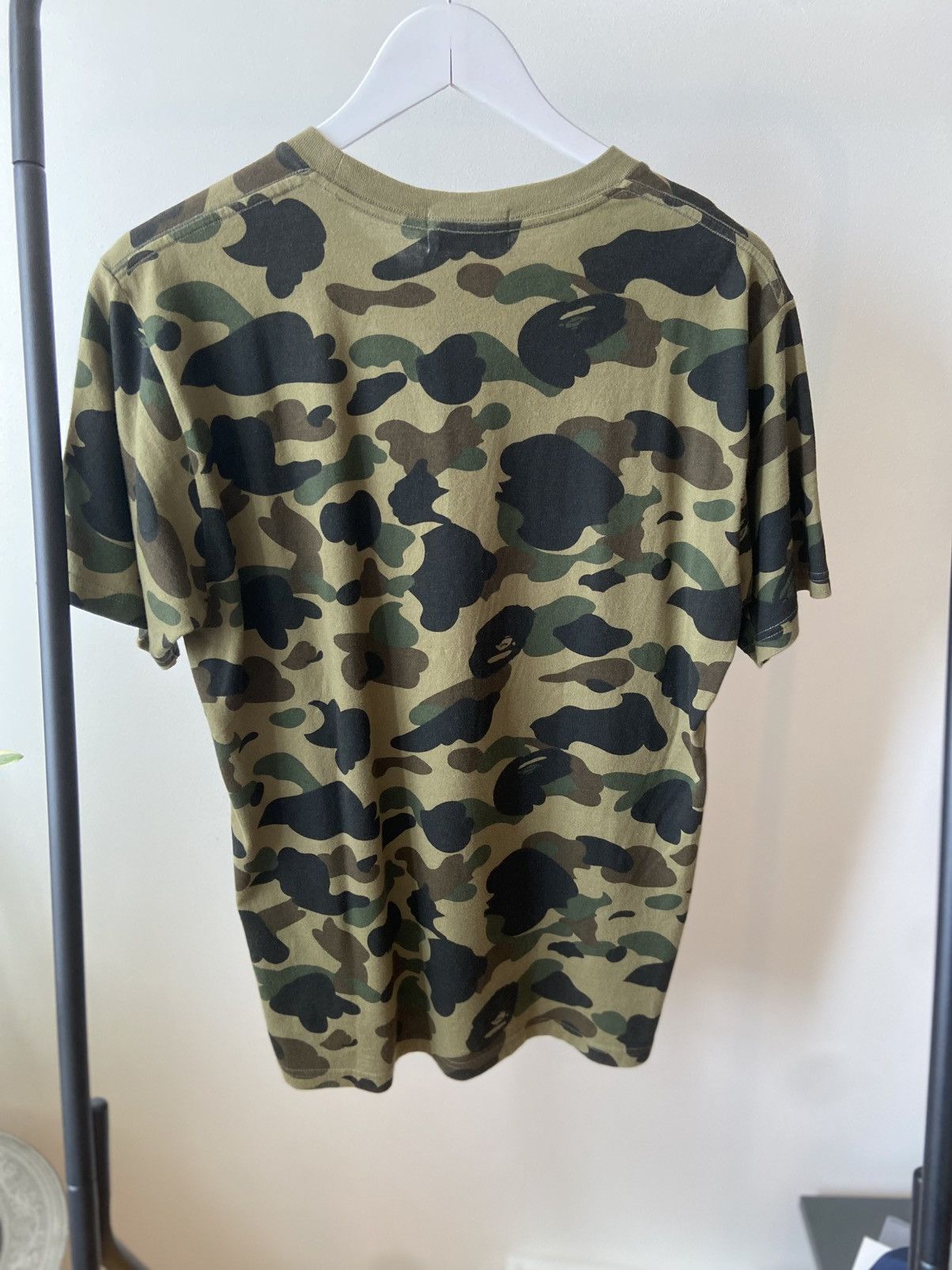 Bape Bape 1st camo green tee Size US M / EU 48-50 / 2 - 2 Thumbnail