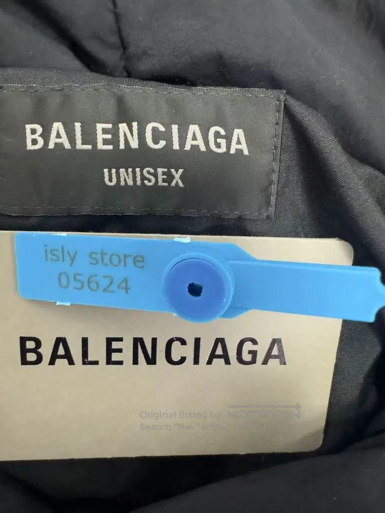 Balenciaga Balenciaga Solid Color Hooded Zip-up Long Sleeve Cotton Ja Size US M / EU 48-50 / 2 - 4 Thumbnail