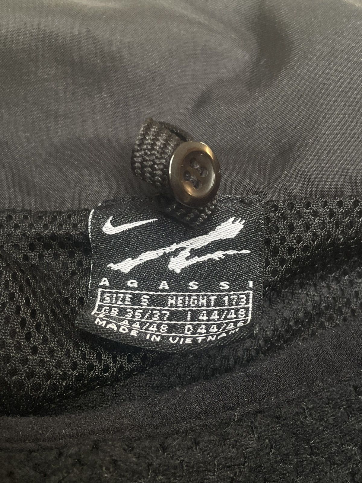 Nike Nike Agassi vintage 90s nylon drill transformer jacket rare Size US S / EU 44-46 / 1 - 3 Thumbnail