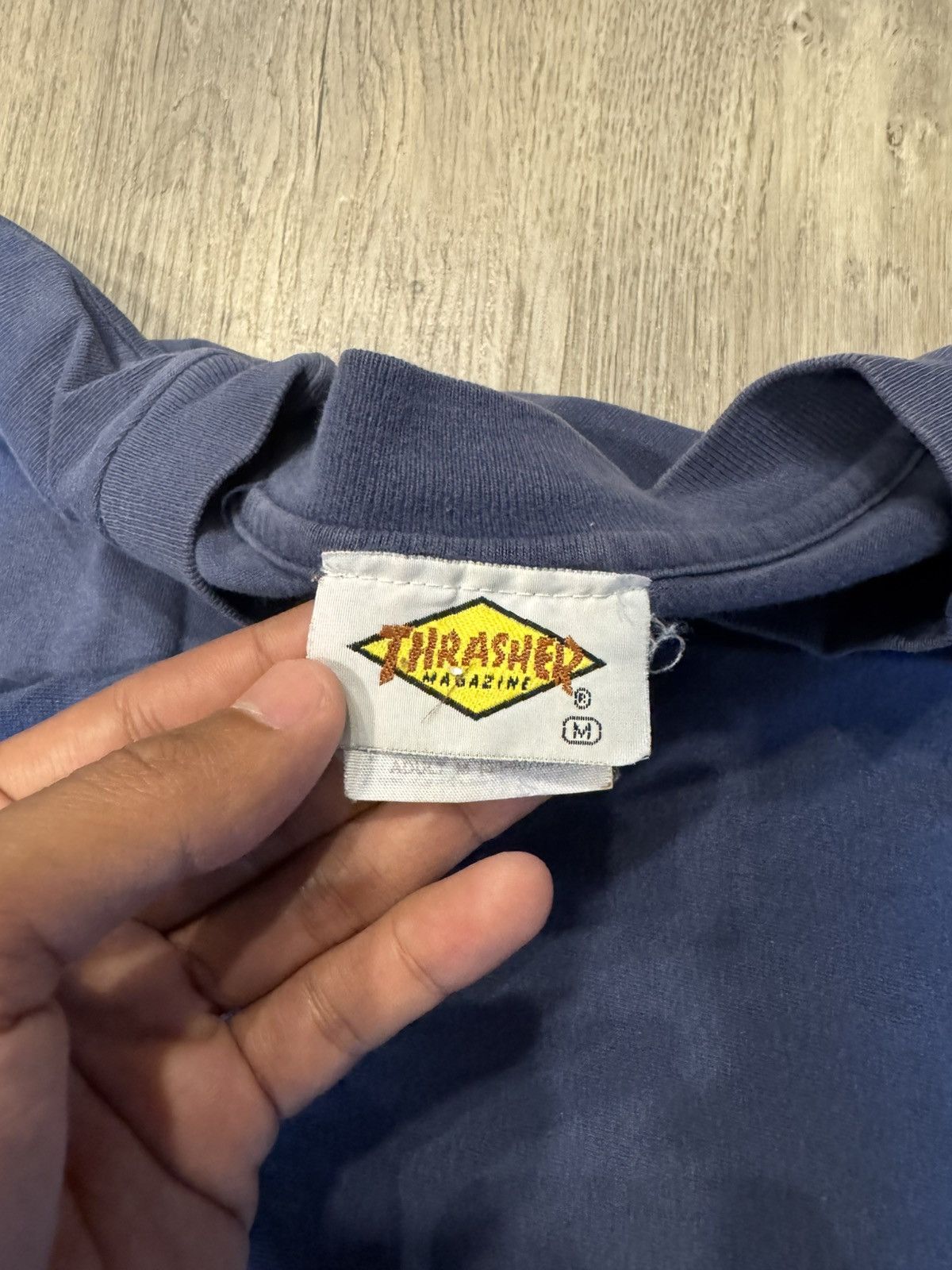 Thrasher VINTAGE THRASHER SKATEBOARDING T SHIRT Size US M / EU 48-50 / 2 - 8 Thumbnail