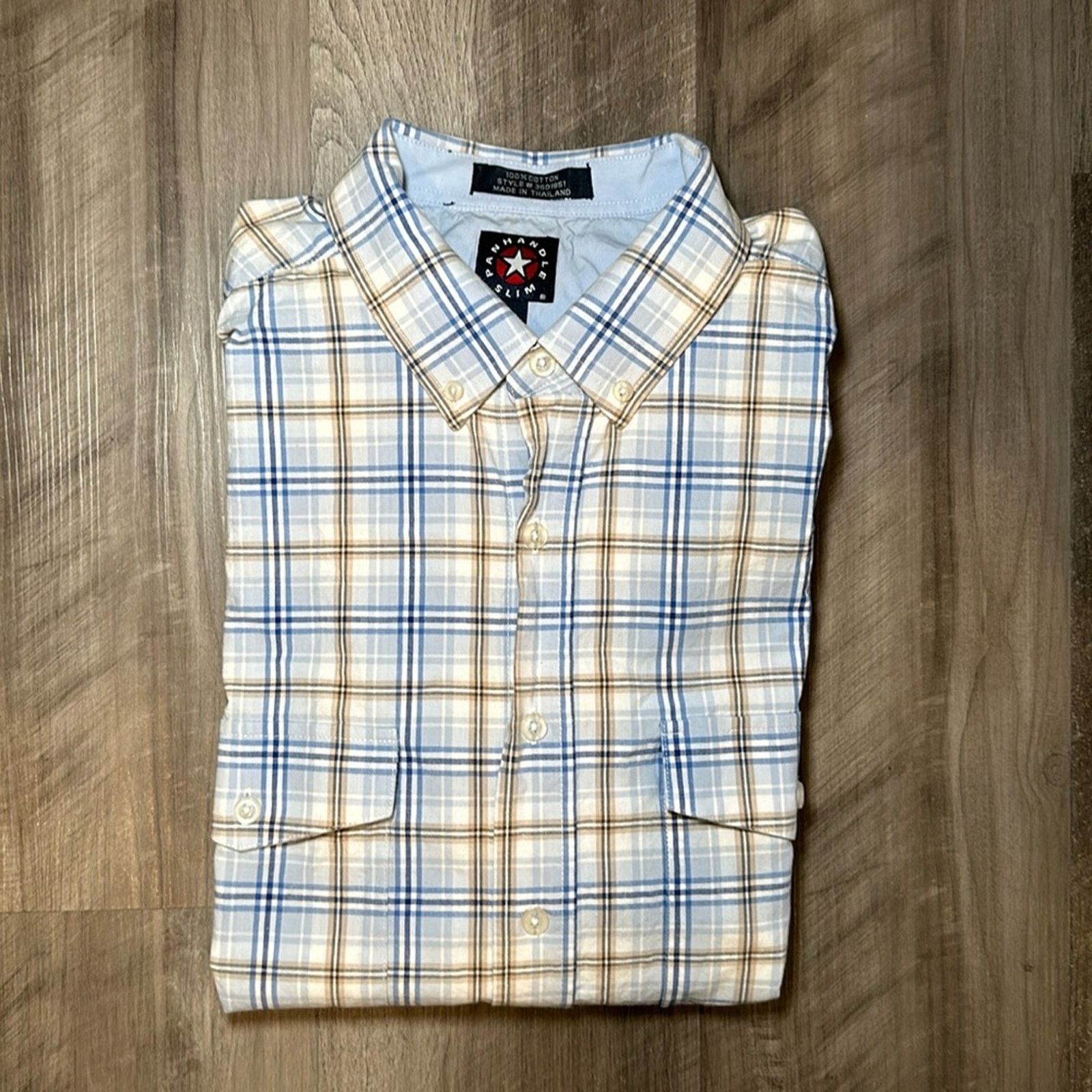 Panhandle Slim Panhandle Slim Long Sleeve Button Down - Large Size US L / EU 52-54 / 3 - 1 Thumbnail