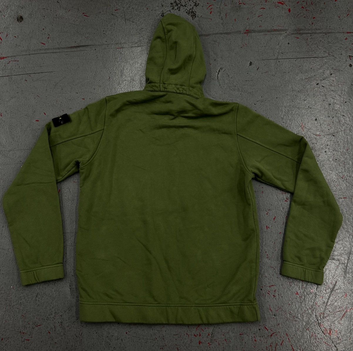 Stone Island Stone Island Forest Green Half-Zip Hoodie size Medium Size US S / EU 44-46 / 1 - 11 Thumbnail