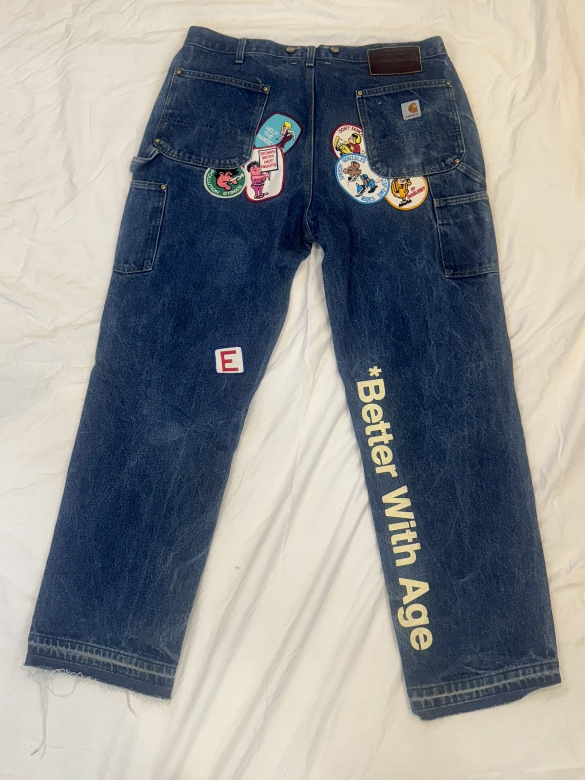 Better With Age Better With Age patch denim Carhartt Jeans Size US 38 / EU 54 - 3 Thumbnail