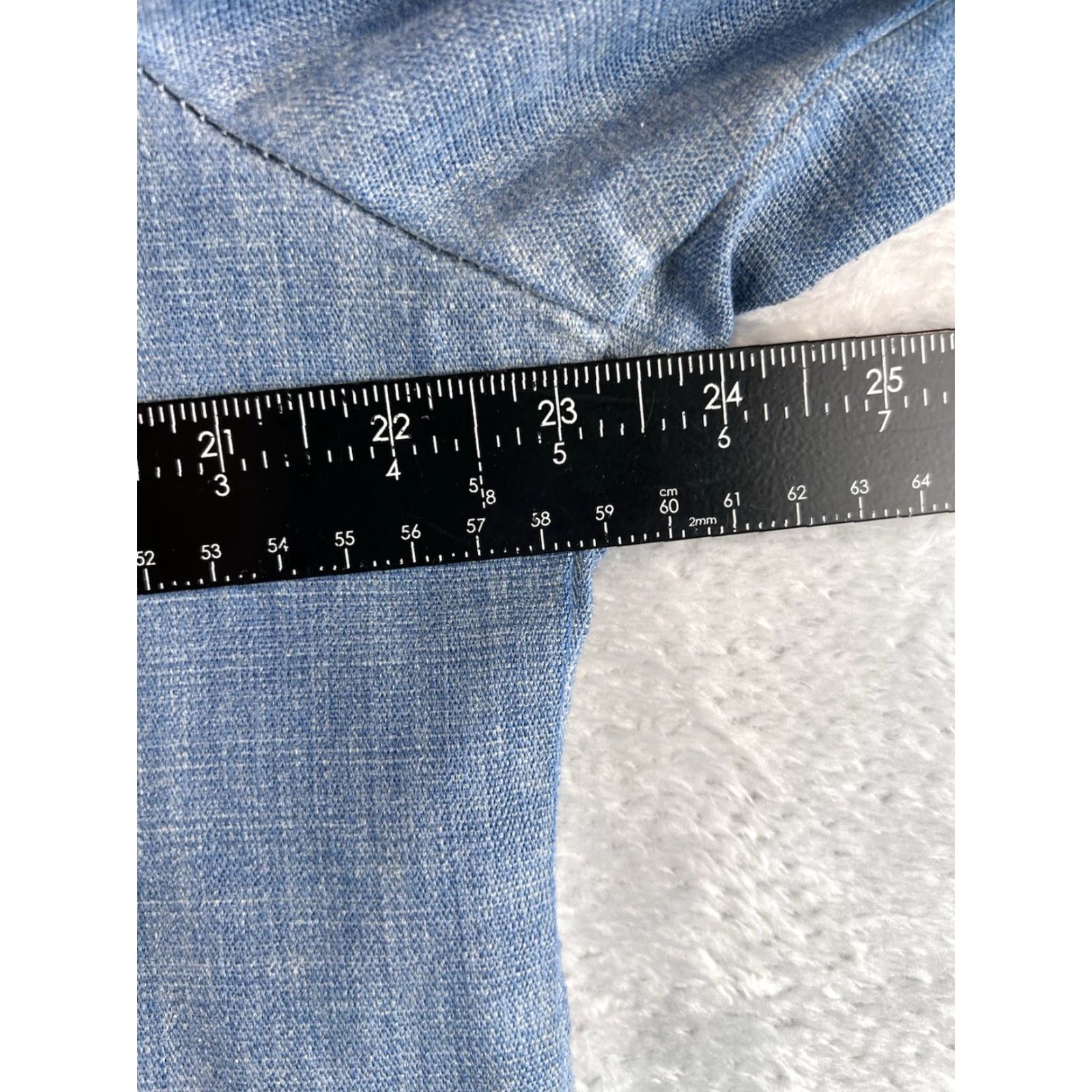 Sears VINTAGE Sears Western Wear Rugged Denim Shirt Mens XL Blue Snap Button Cowboy Rodeo Size US XL / EU 56 / 4 - 7 Thumbnail