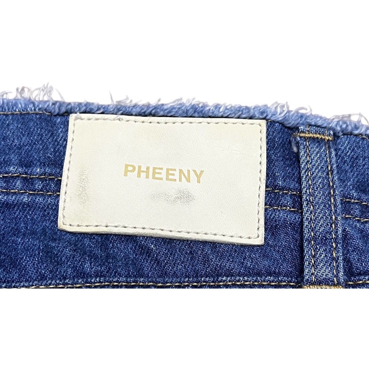 Designer × Japanese Brand × Vintage PHEENY FLARED DENIM VINTAGE JEANS Size 29" - 7 Thumbnail