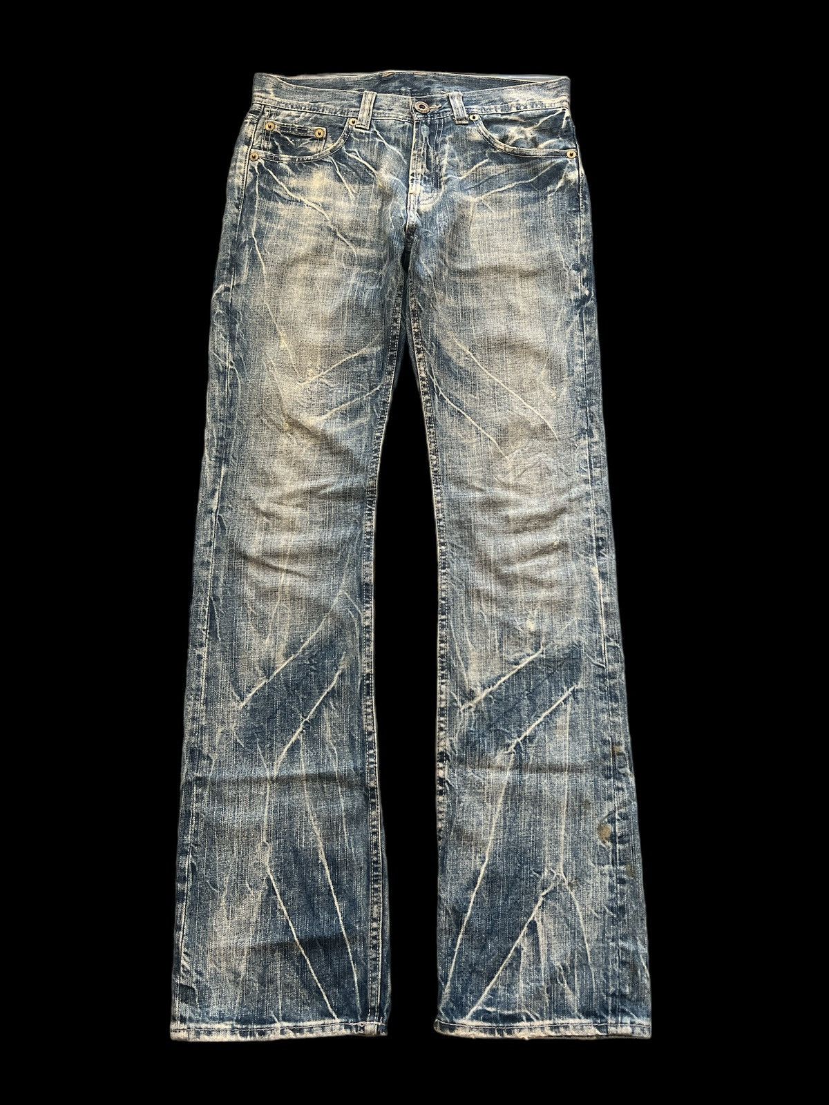 UNKNOW DISTRESSED DENIM PANT