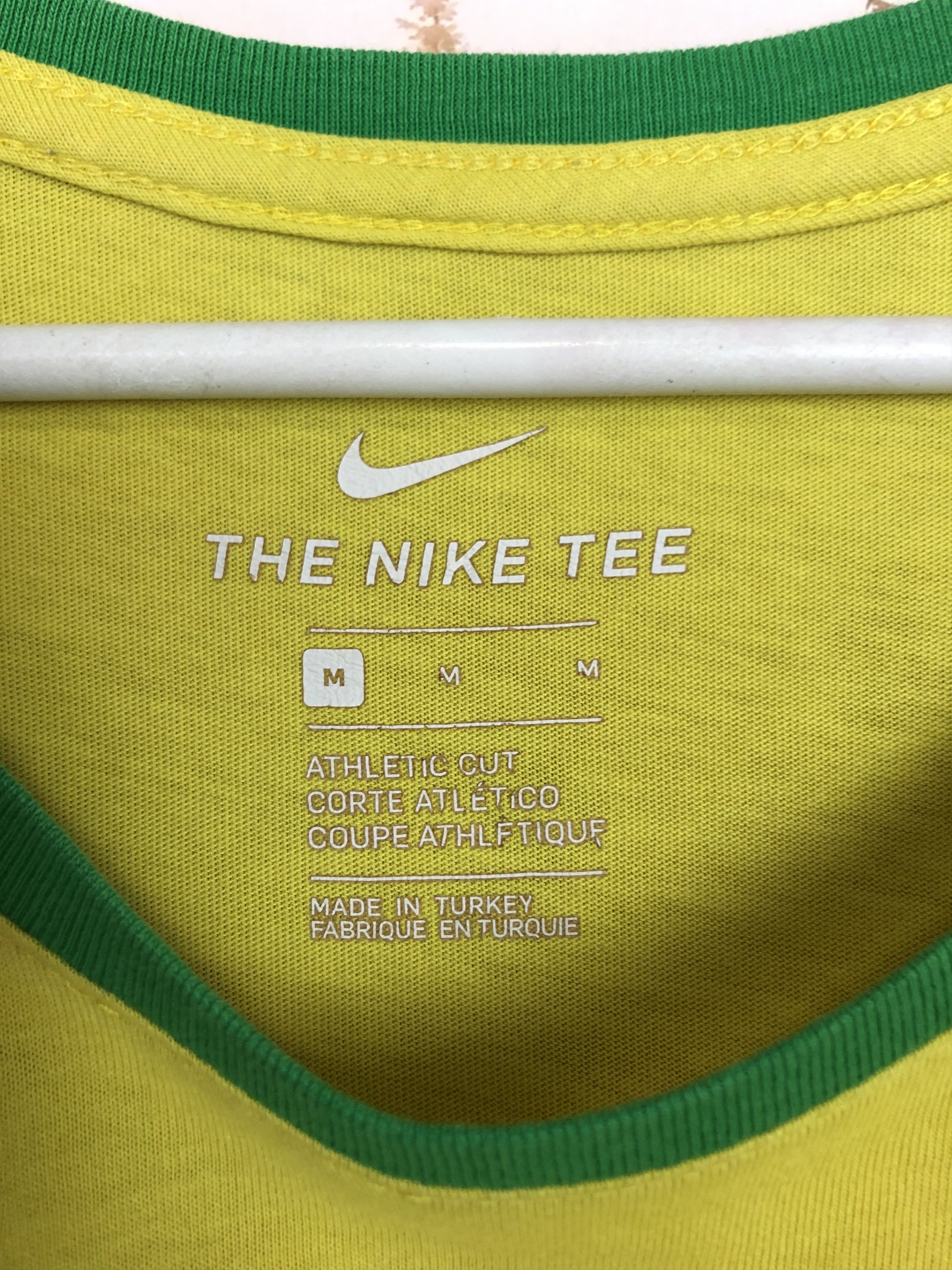 Nike Nike Brazil Football Shirt Soccer Yellow Jersey Mens Tee Size US M / EU 48-50 / 2 - 6 Thumbnail