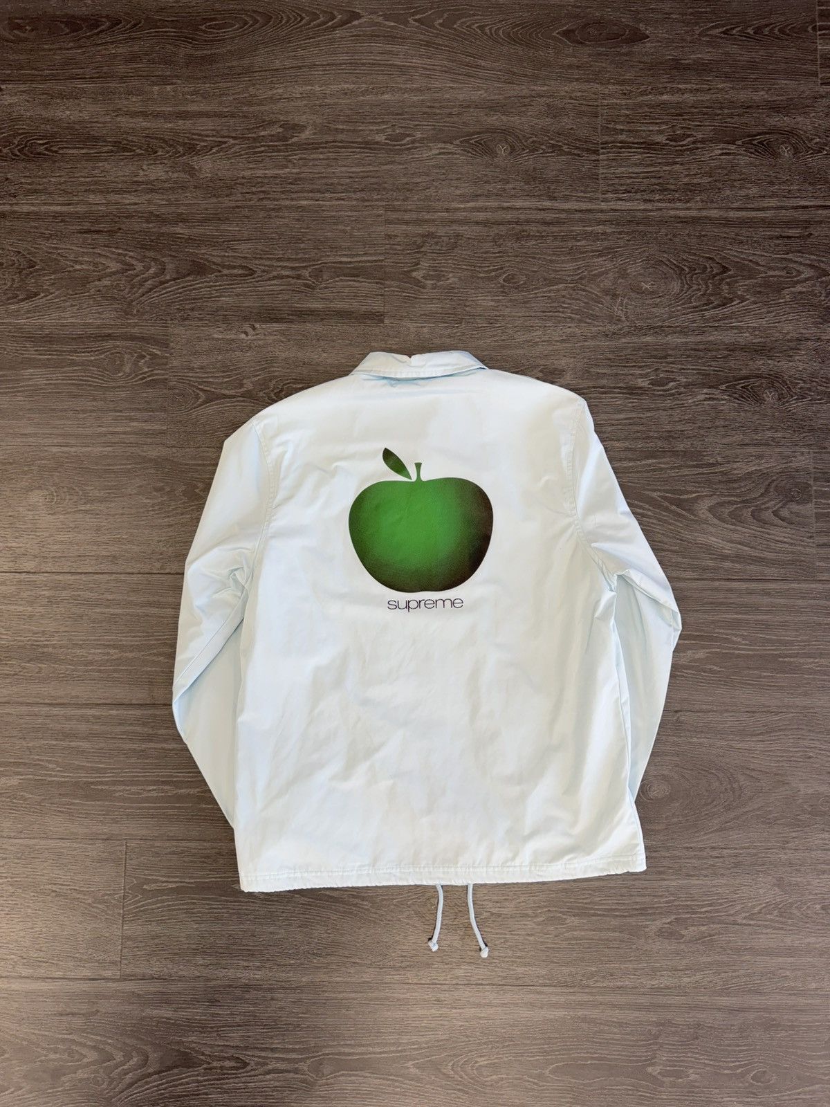 Supreme Supreme Apple Coaches Jacket (Ice Blue) Size US S / EU 44-46 / 1 - 2 Thumbnail