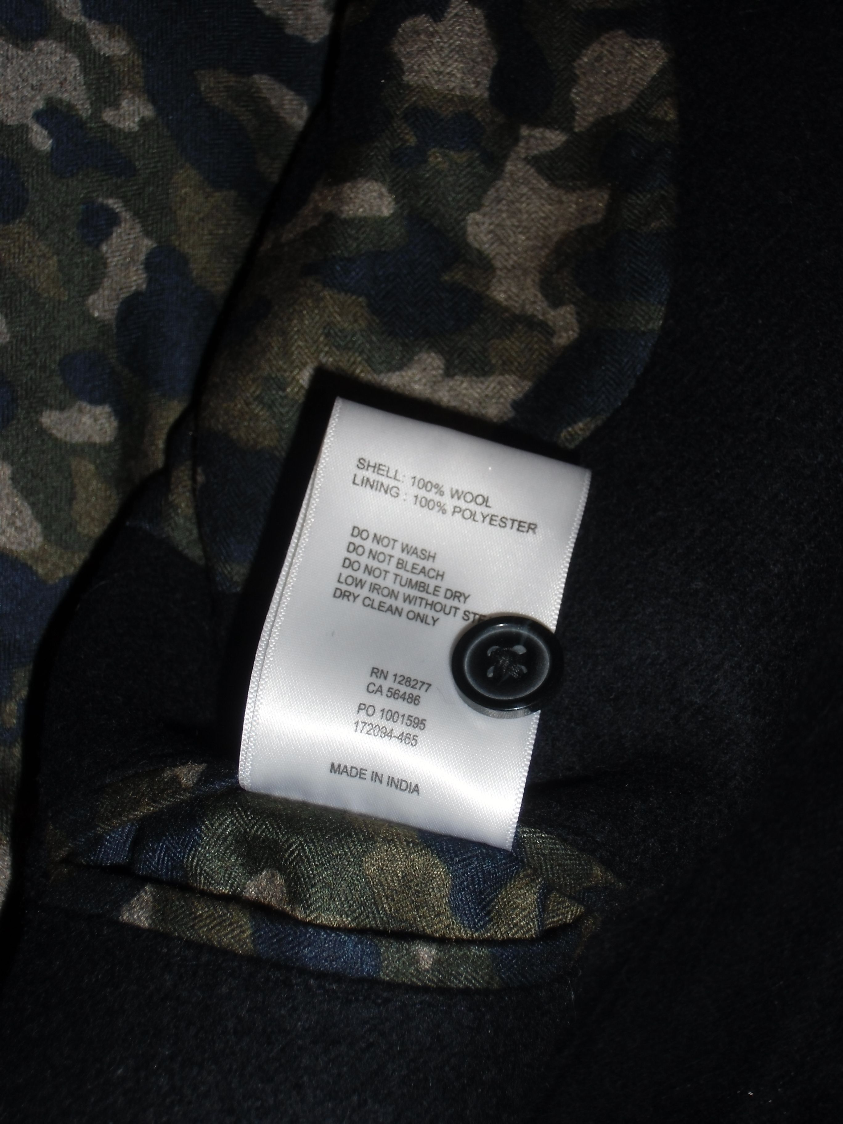 Moods of Norway Moods of Norway "Bord Dale" 100% Wool Parka - Black Iris. S Size US S / EU 44-46 / 1 - 9 Thumbnail