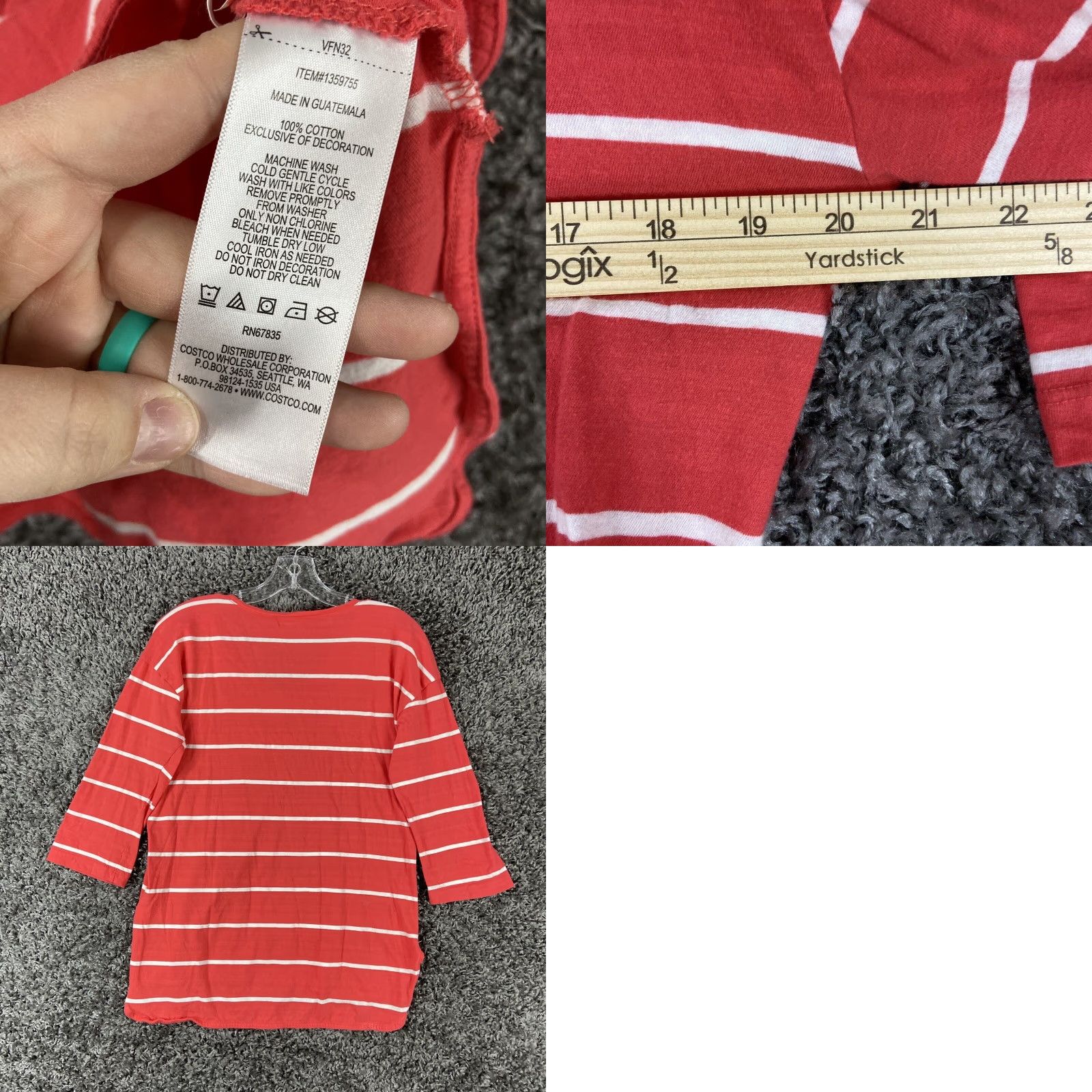 Nautica Nautica Blouse Women M 3/4 Sleeve Pink White Striped Mens? No gender. We'll do: Nautica Blouse Women M 3/4 Sleeve Pink White Striped Size M / US 6-8 / IT 42-44 - 8 Thumbnail