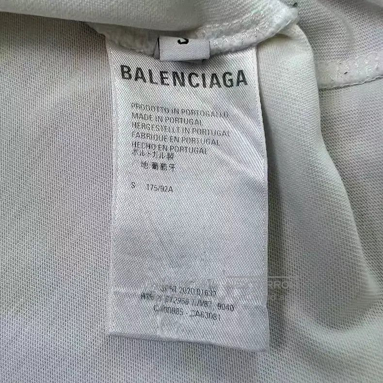 Balenciaga Balenciaga Letter Logo Micro-label Short Sleeve T-Shirt Size US S / EU 44-46 / 1 - 4 Thumbnail