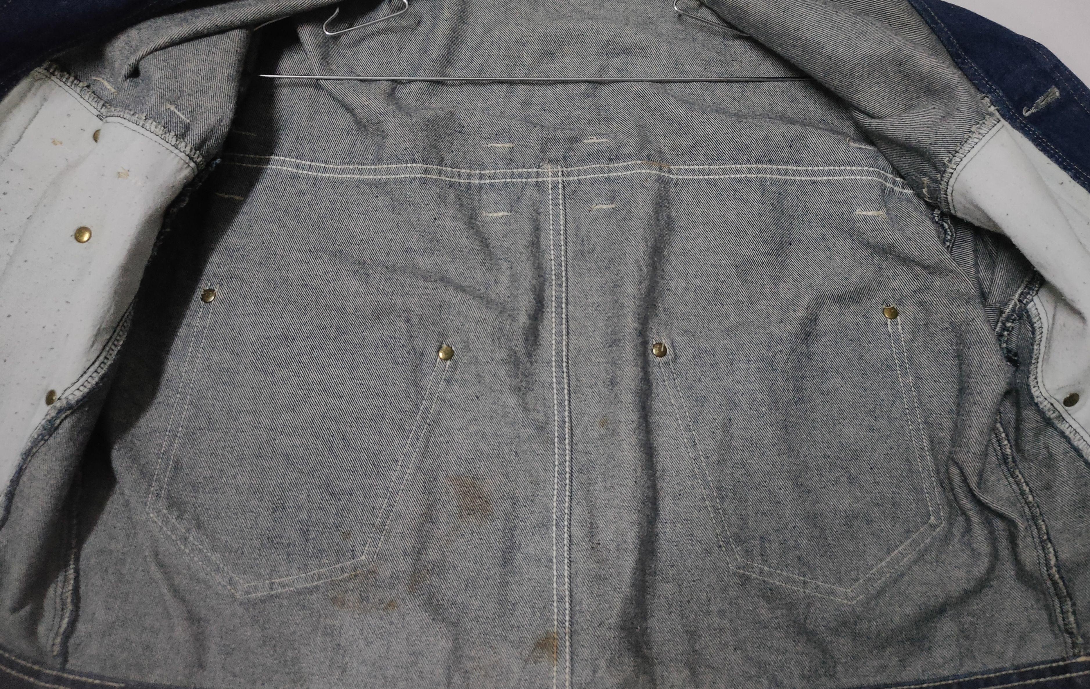 Japanese Brand × Vintage Vintage Denim jacket Moda by nancy house Size US XL / EU 56 / 4 - 16 Thumbnail