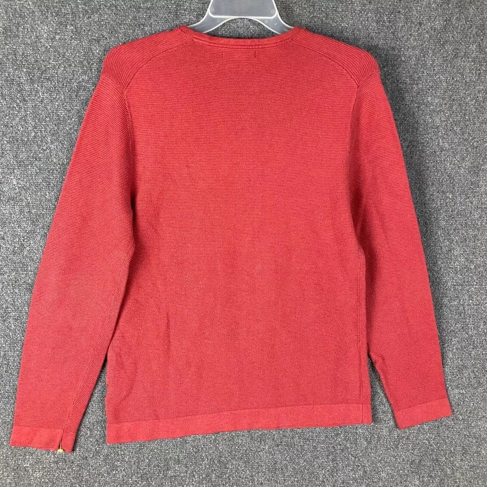 Banana Republic Banana Republic Sweater Men's Medium Pullover Red Cotton M Size US M / EU 48-50 / 2 - 8 Thumbnail