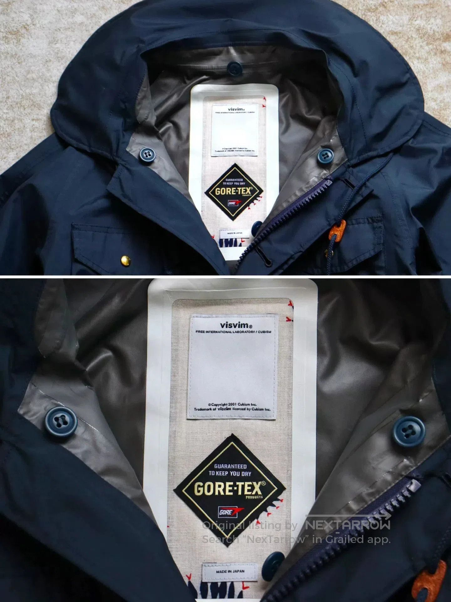 Visvim Visvim P.F.D Jacket in Navy Color. Size US M / EU 48-50 / 2 - 3 Thumbnail