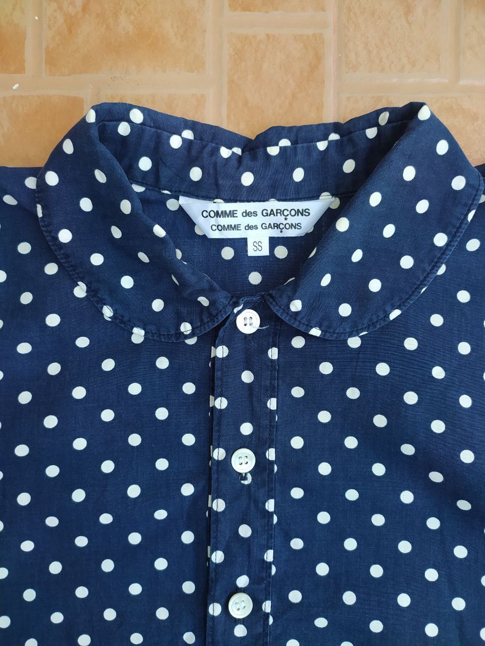 Comme des Garcons COMME DES GARCONS POLKA DOT SHIRT SIZE S Size S / US 4 / IT 40 - 2 Thumbnail