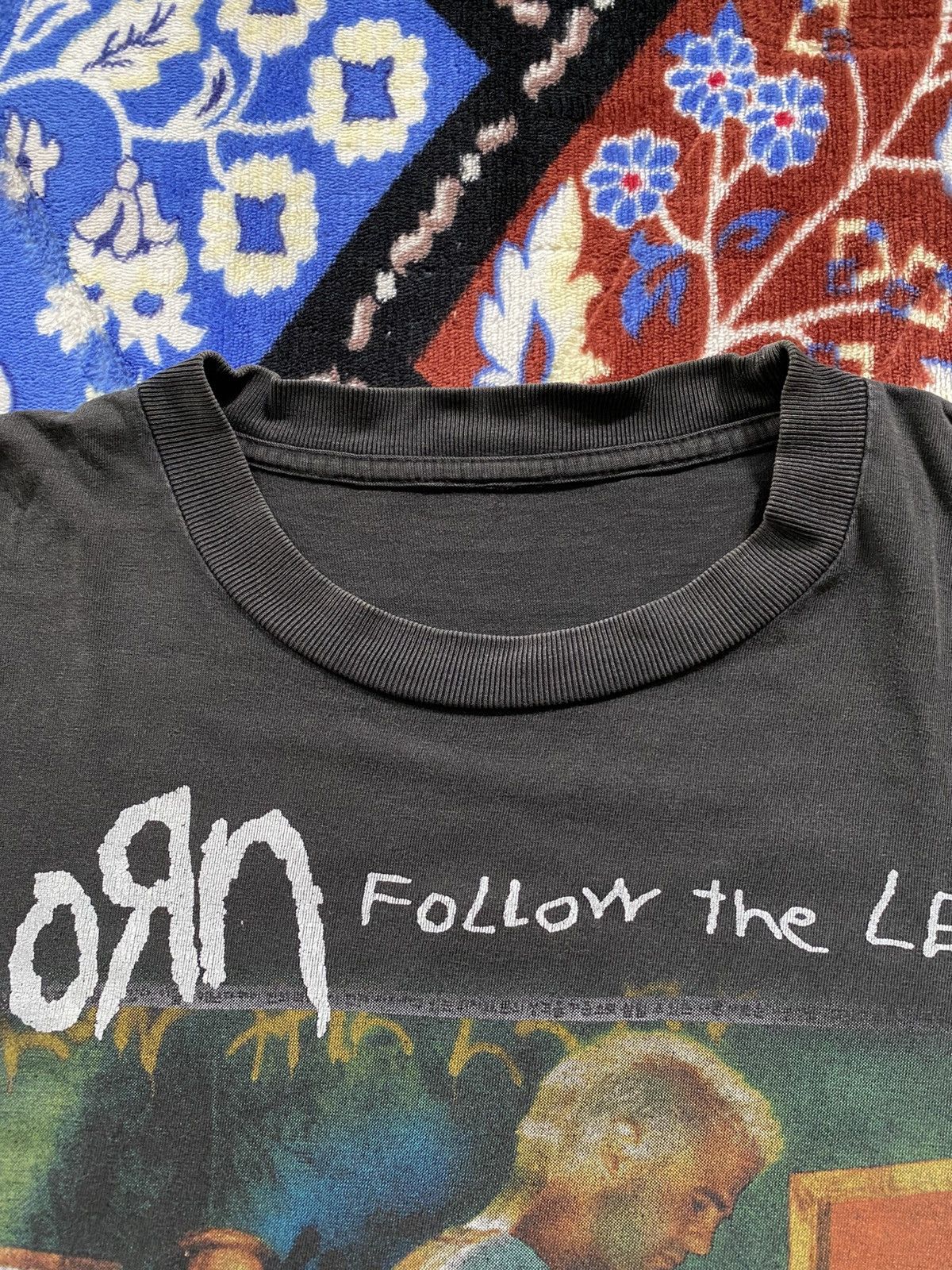 Vintage Vintage Korn Follow The Leader Tshirt 90s Size US L / EU 52-54 / 3 - 8 Thumbnail