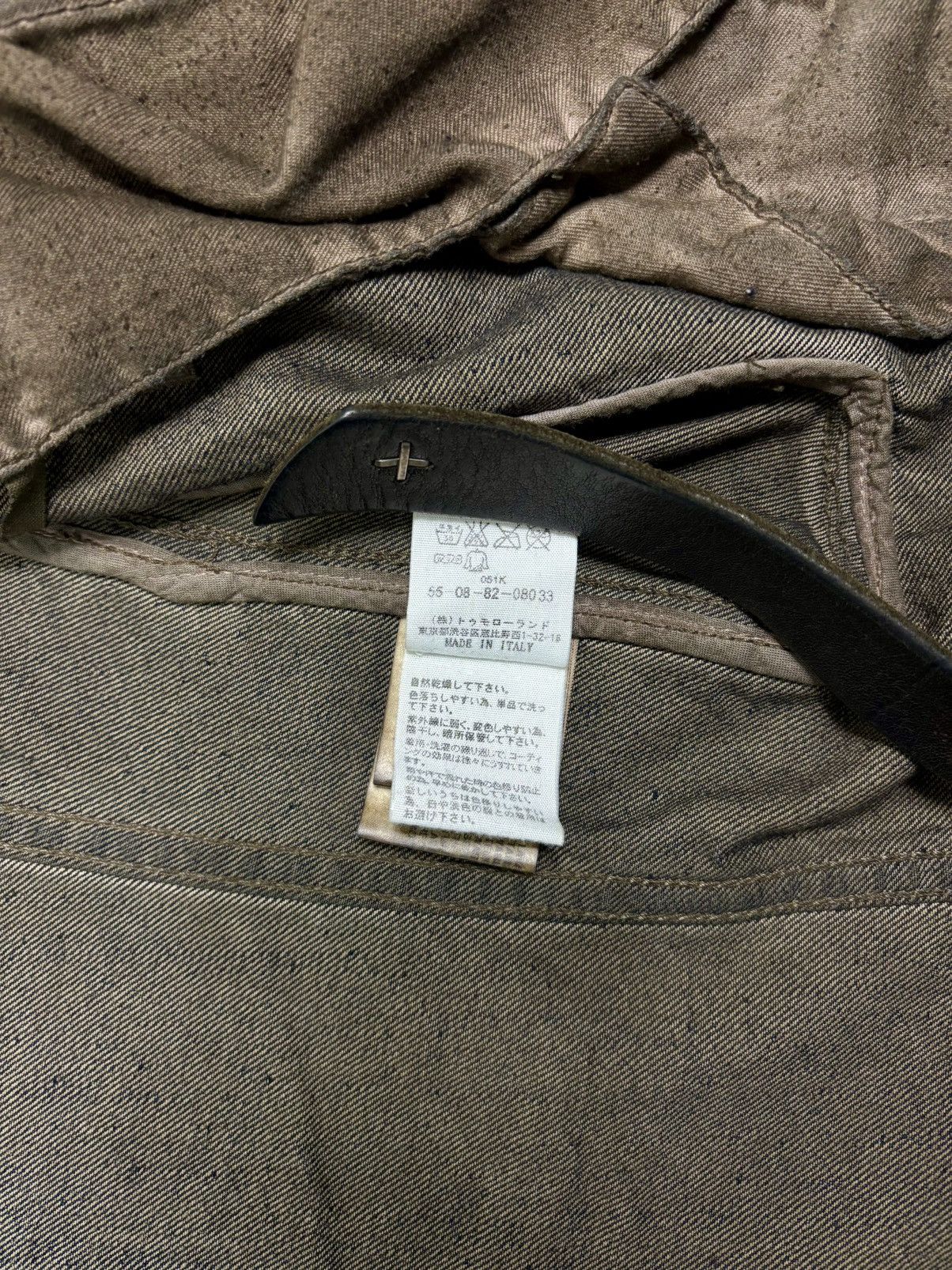 Rick Owens Rick Owens FW07 Exploder Mud Dust Wash Trucker Denim Jacket Size US XS / EU 42 / 0 - 10 Thumbnail