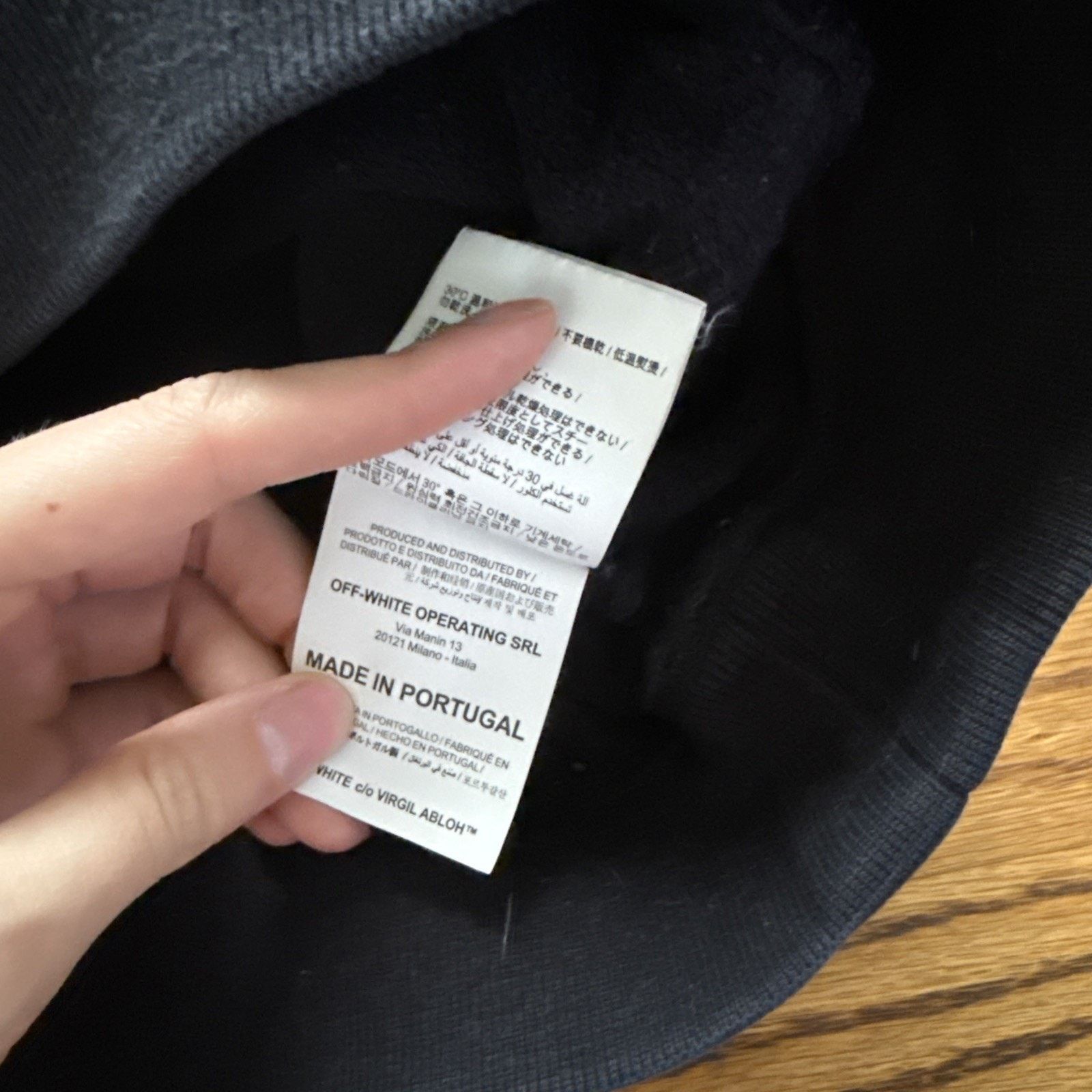 Off-White OFF-WHITE TAPE DIAGONAL ARROWS HOODIE Size L C23 Size US L / EU 52-54 / 3 - 6 Thumbnail